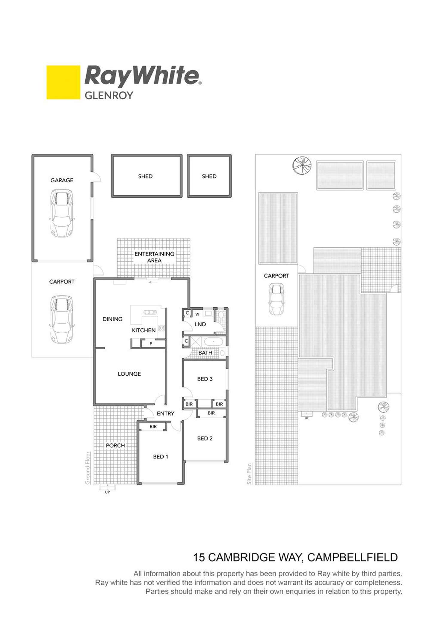 Floorplan of Homely house listing, 15 Cambridge Way, Campbellfield VIC 3061