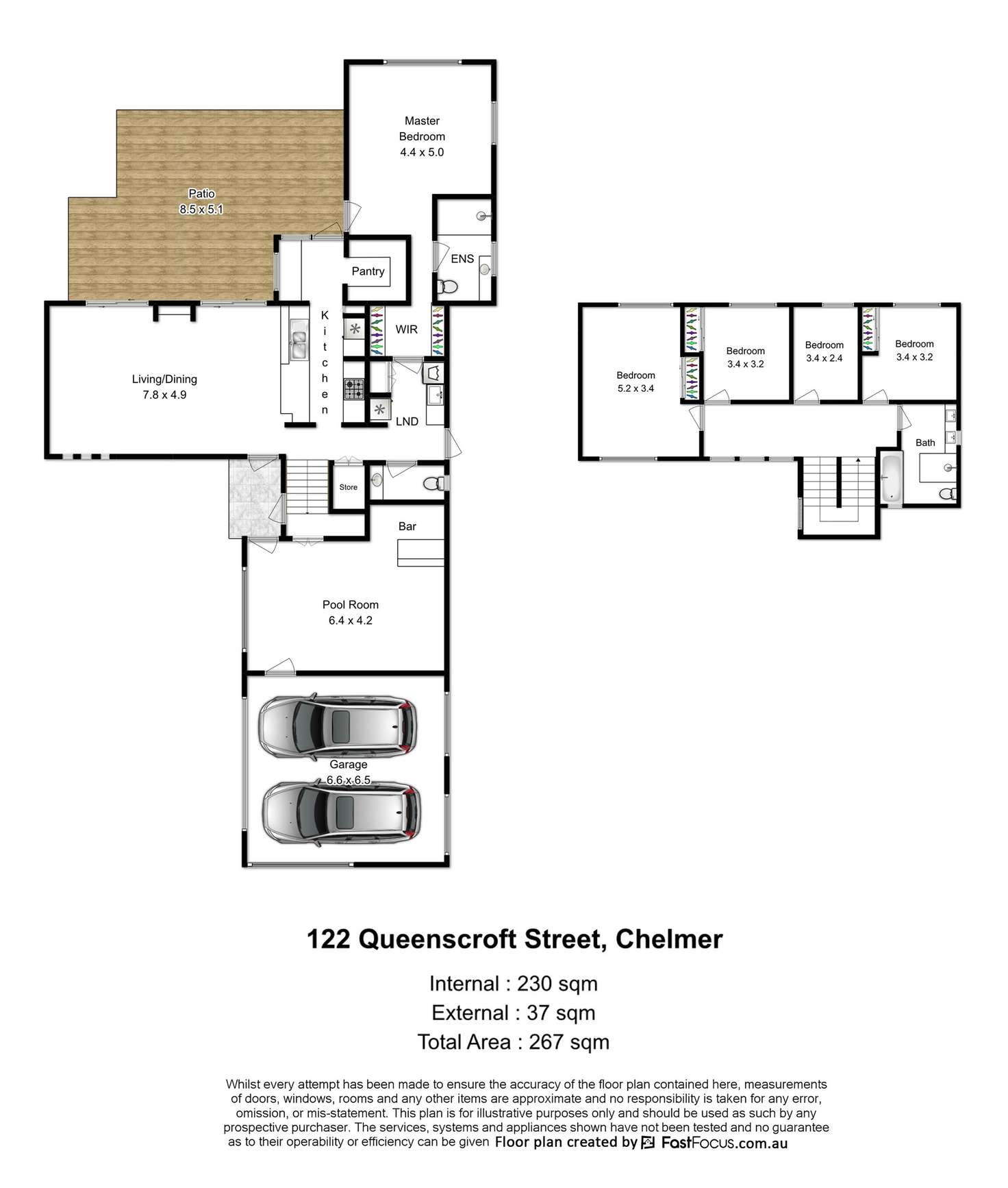 Floorplan of Homely house listing, 122 Queenscroft Street, Chelmer QLD 4068