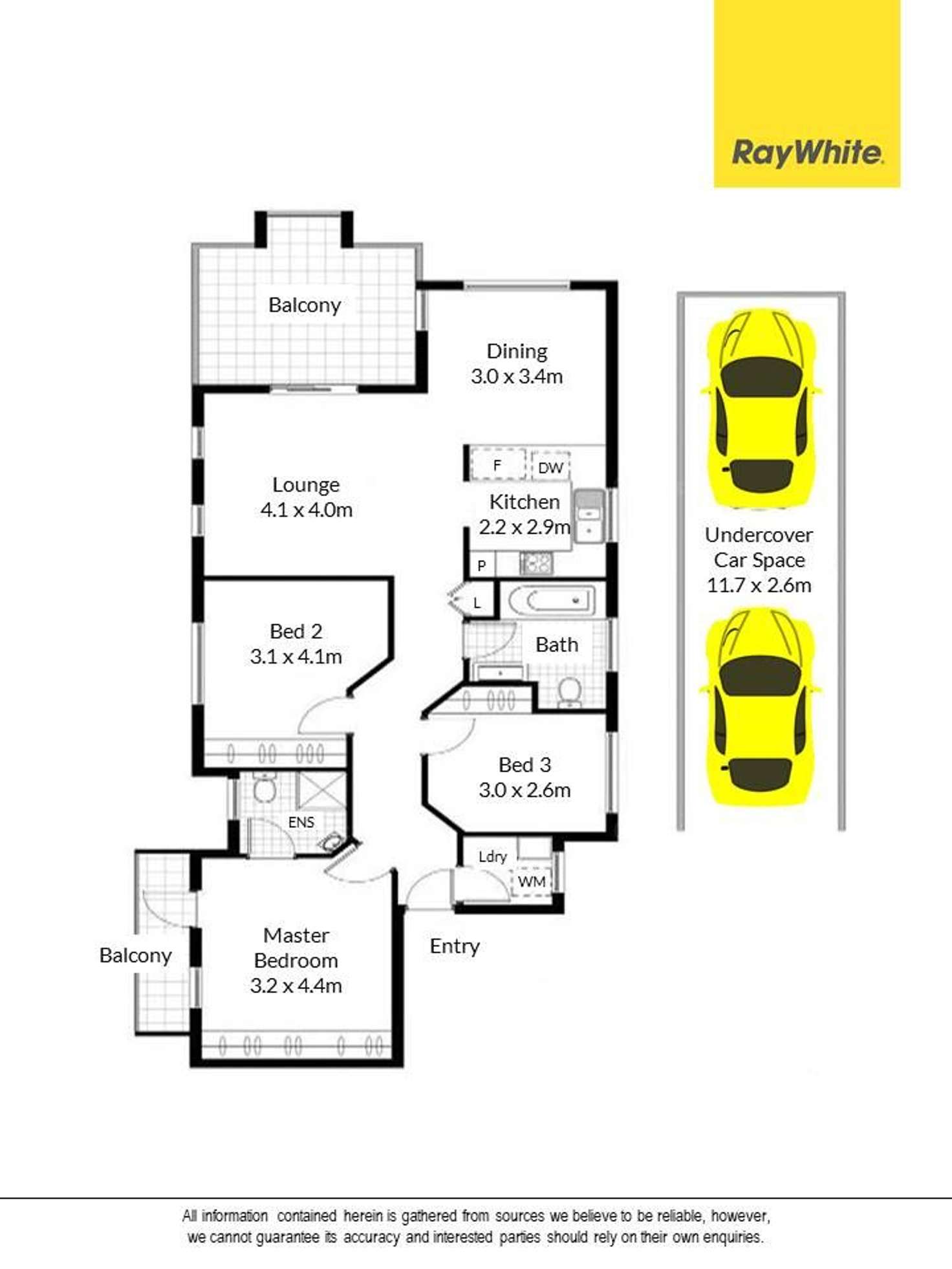 Floorplan of Homely unit listing, 4/40a Letitia Street, Oatley NSW 2223