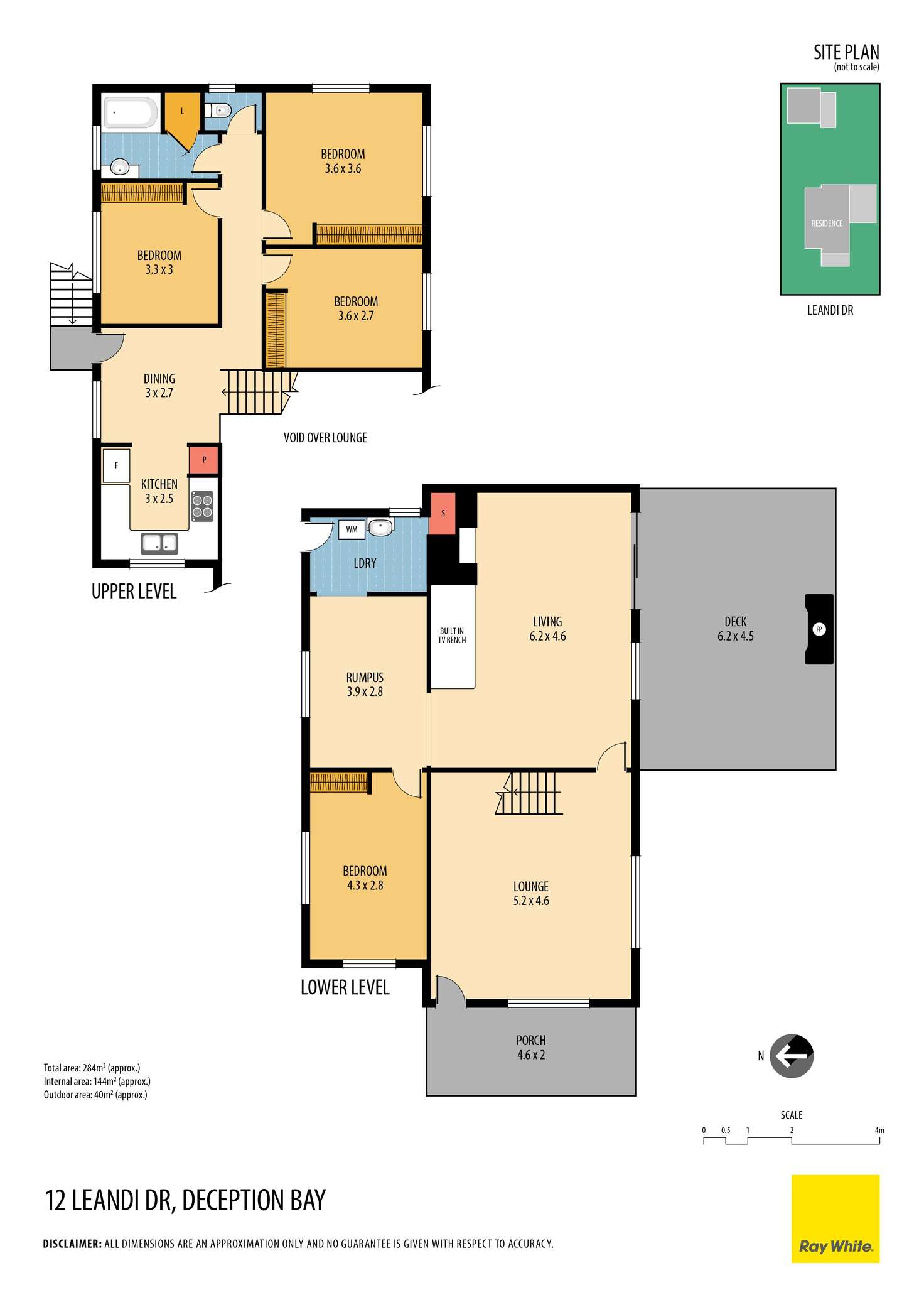 Floorplan of Homely house listing, 12 Leandi Drive, Deception Bay QLD 4508