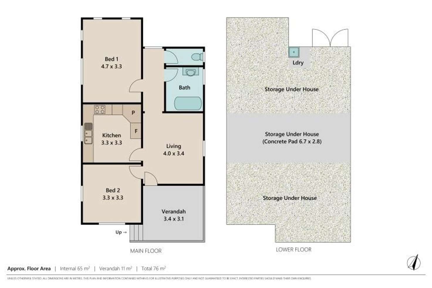Floorplan of Homely house listing, 95 Guthrie Street, Paddington QLD 4064