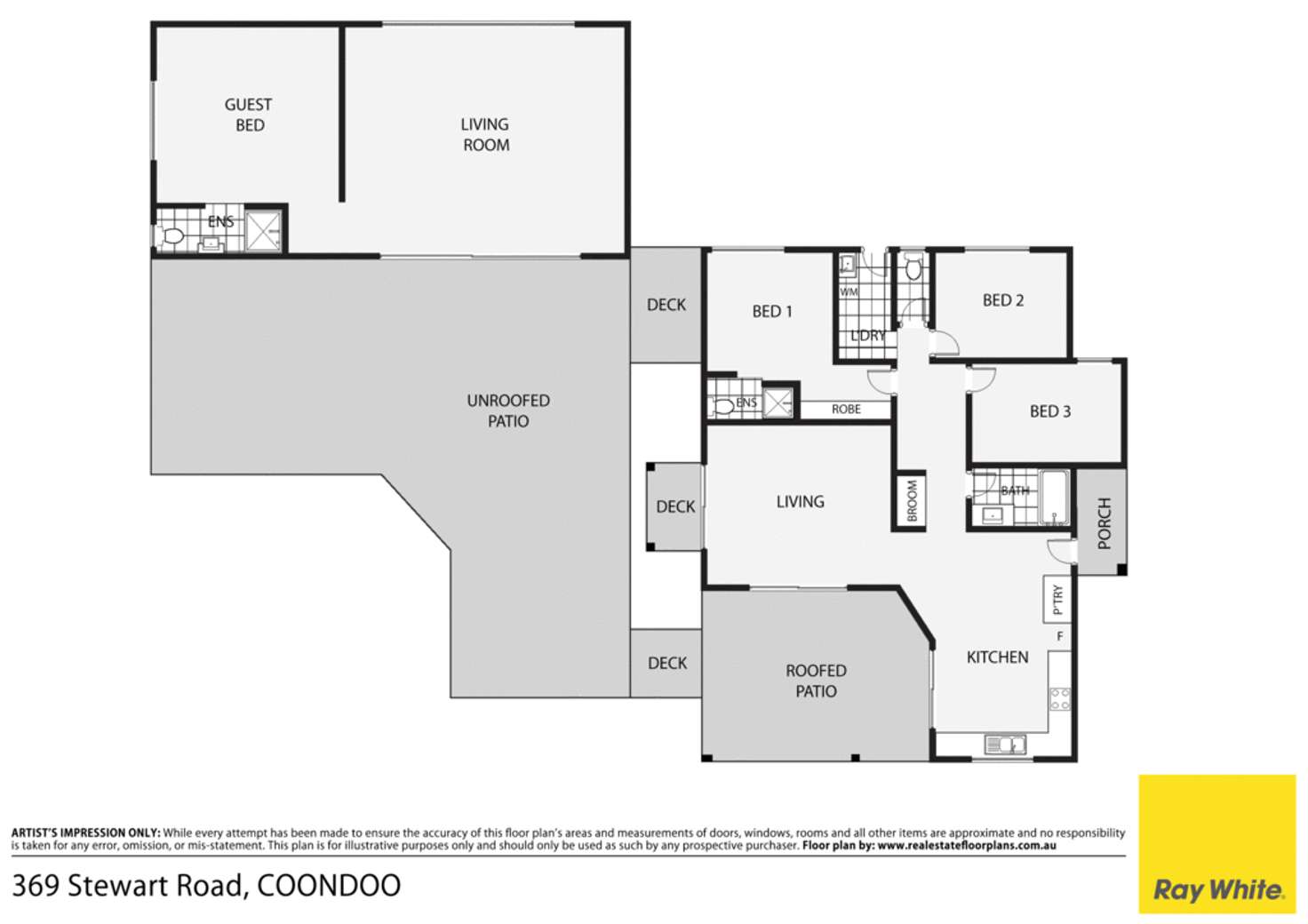 Floorplan of Homely acreageSemiRural listing, 396 Stewart Road, Coondoo QLD 4570