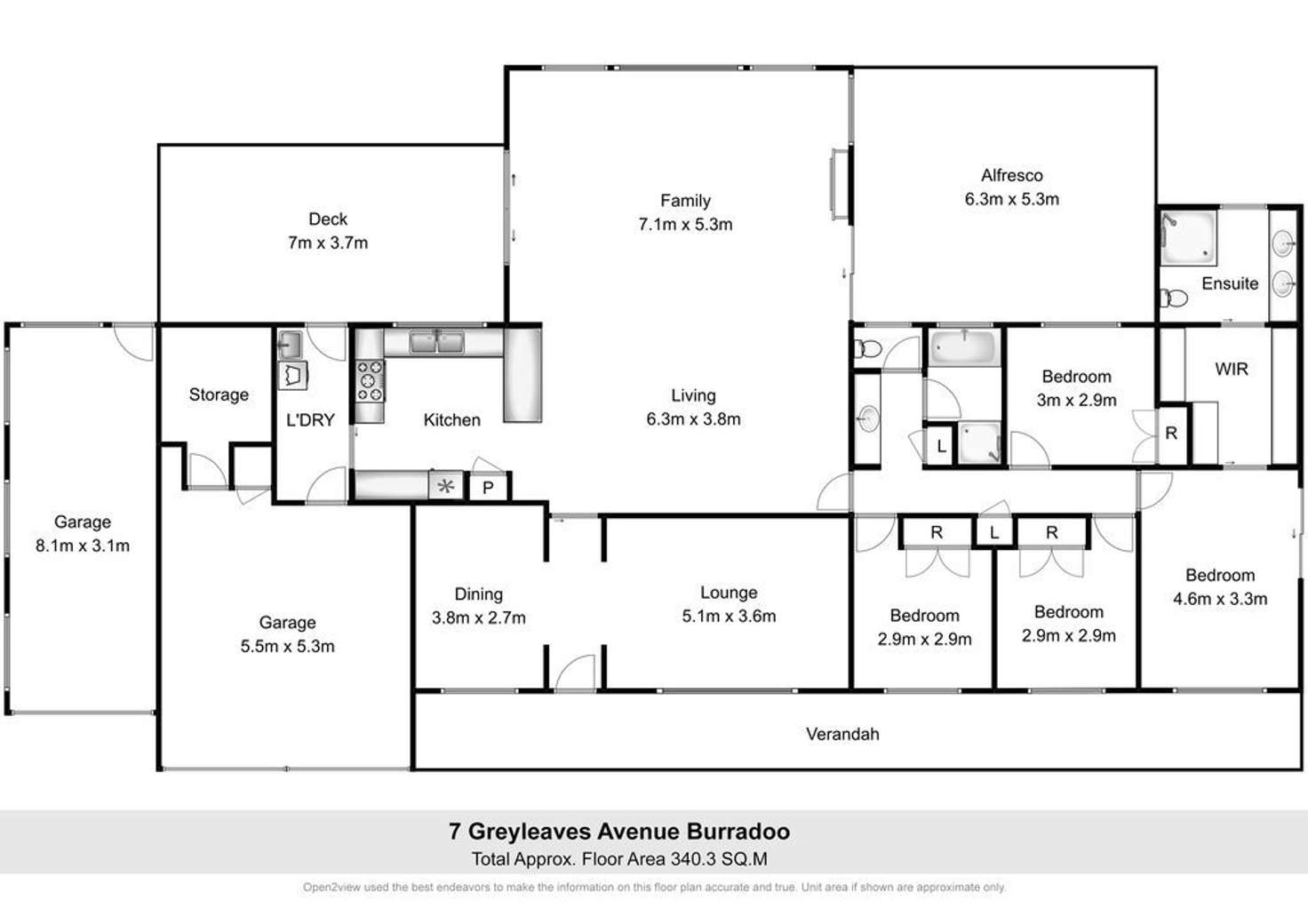 Floorplan of Homely house listing, 7 Greyleaves Avenue, Burradoo NSW 2576