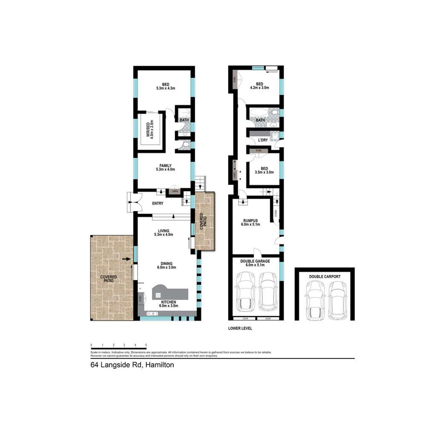 Floorplan of Homely house listing, 64 Langside Road, Hamilton QLD 4007