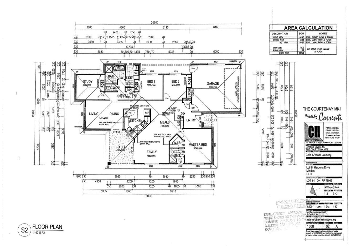 Floorplan of Homely house listing, 23 Harpeng Drive, Minden QLD 4311