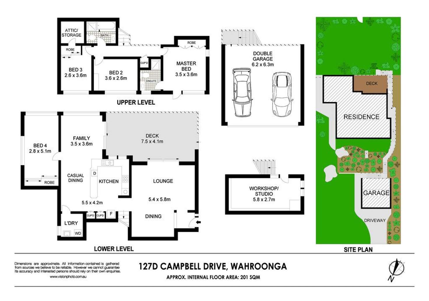 Floorplan of Homely house listing, 127D Campbell Drive, Wahroonga NSW 2076