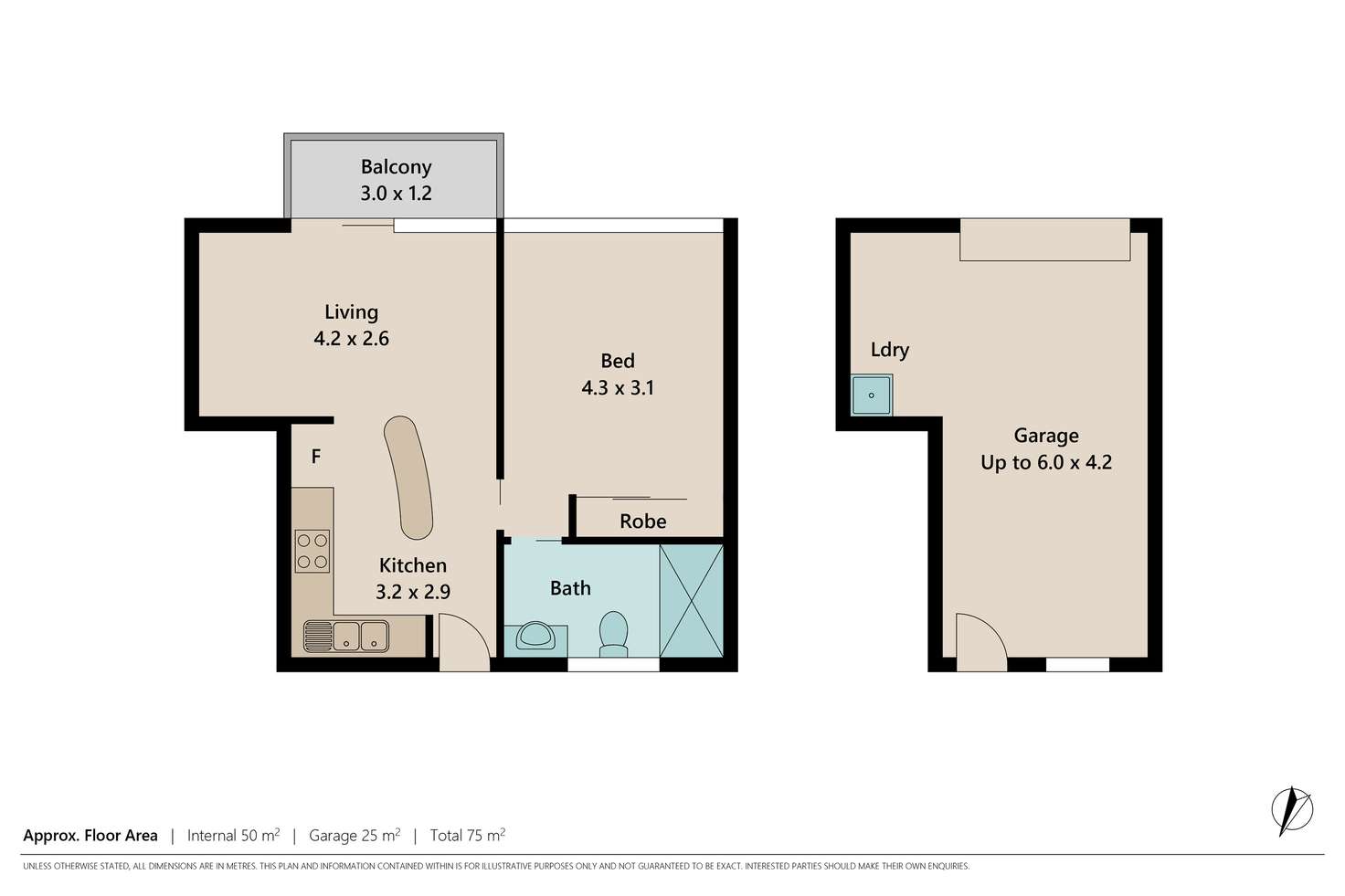 Floorplan of Homely apartment listing, 1/12 BARADINE Street, Newmarket QLD 4051