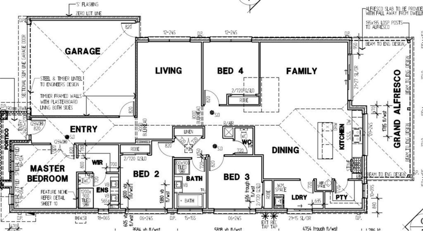 Floorplan of Homely house listing, 24 Blackberry Street, Mickleham VIC 3064