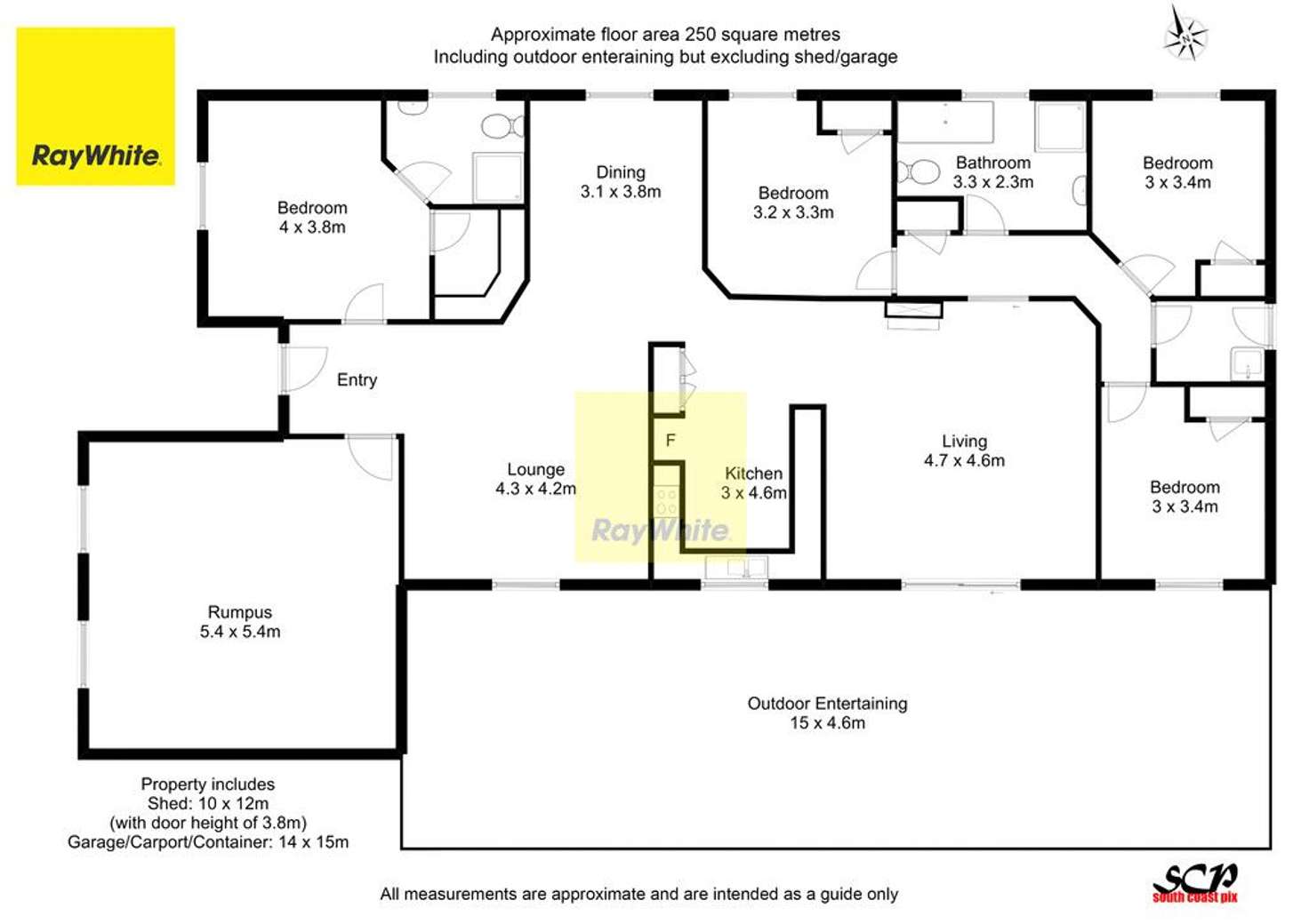 Floorplan of Homely house listing, 8 Bingie Road, Bergalia NSW 2537