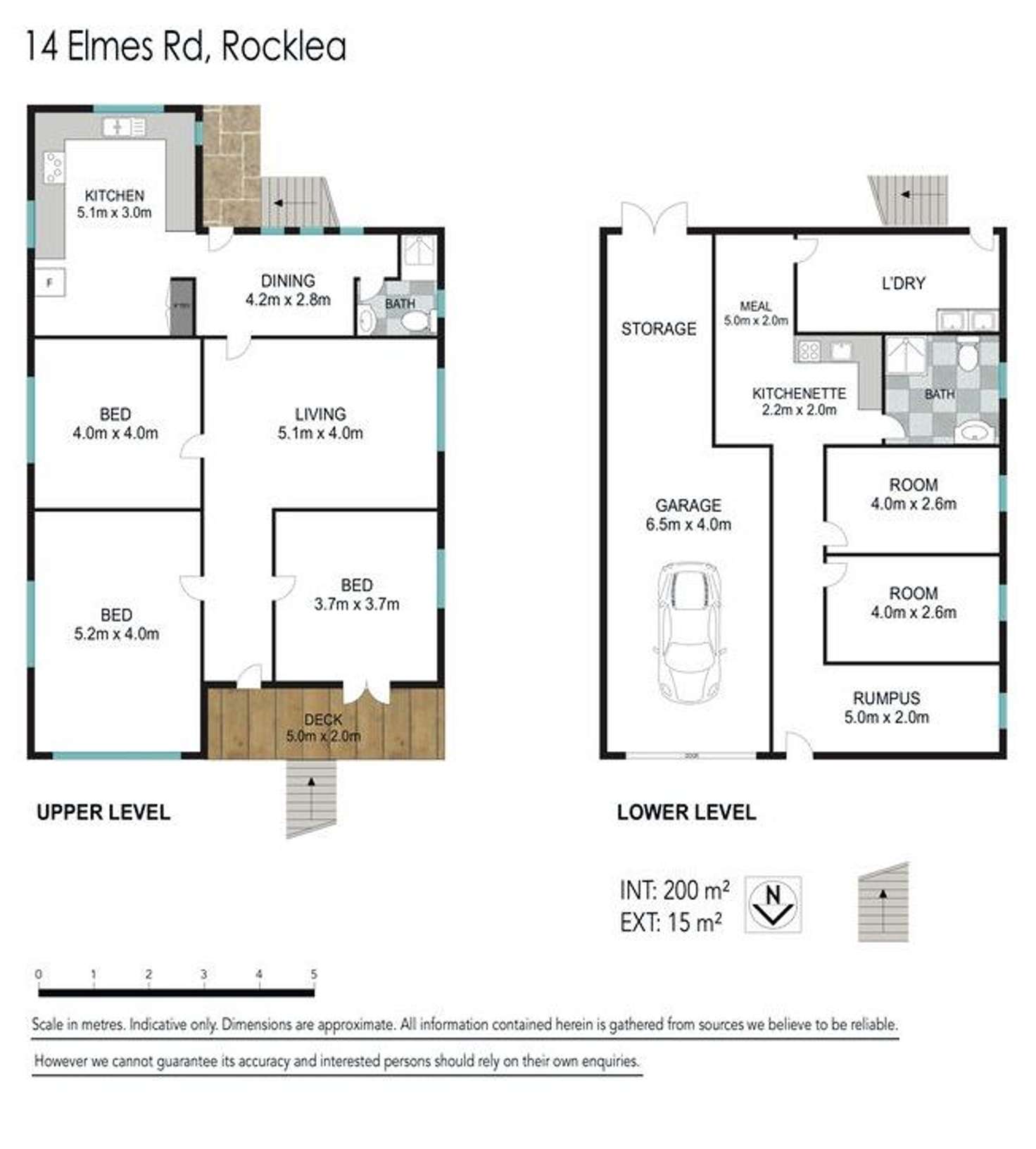 Floorplan of Homely house listing, 14 Elmes Road, Rocklea QLD 4106