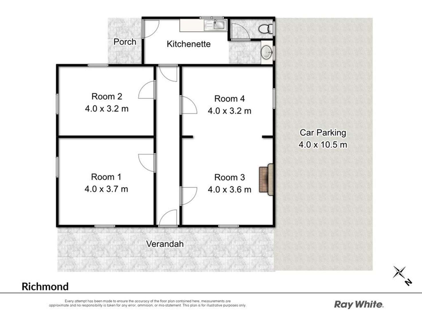 Floorplan of Homely house listing, 80 Lennox Street, Richmond NSW 2753