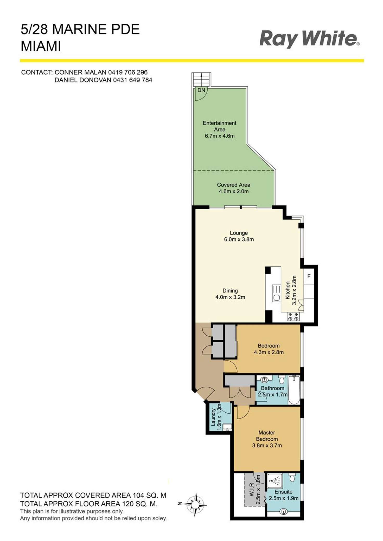 Floorplan of Homely apartment listing, 5/28 Marine Parade, Miami QLD 4220