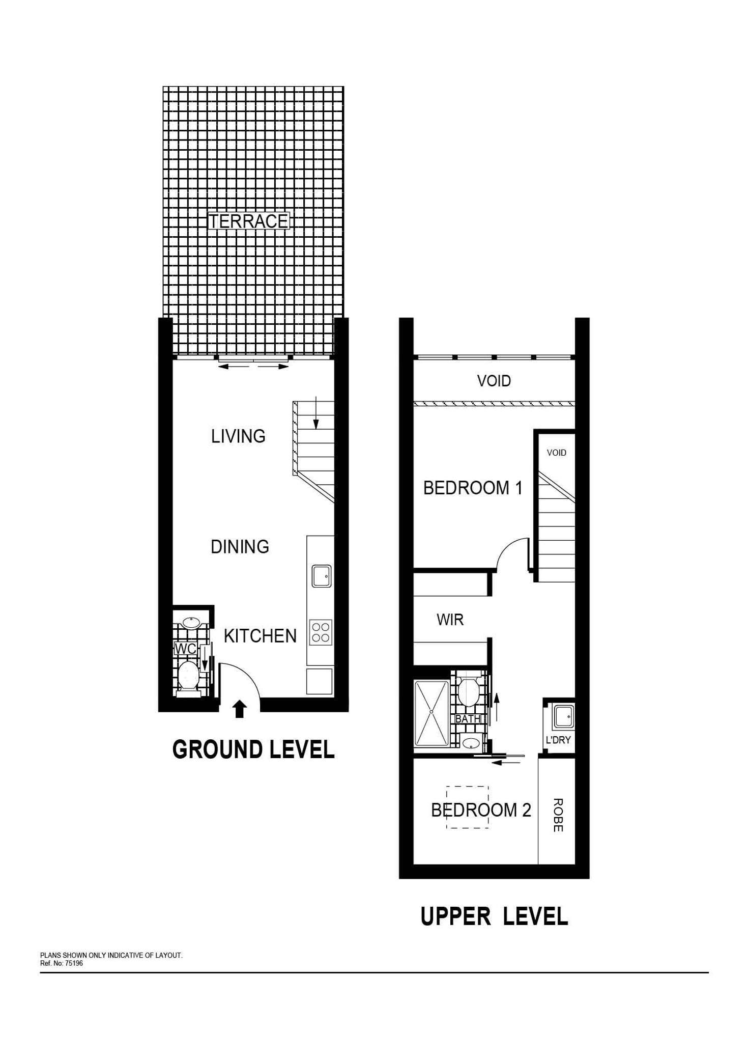 Floorplan of Homely unit listing, 412/24 Lonsdale Street, Braddon ACT 2612