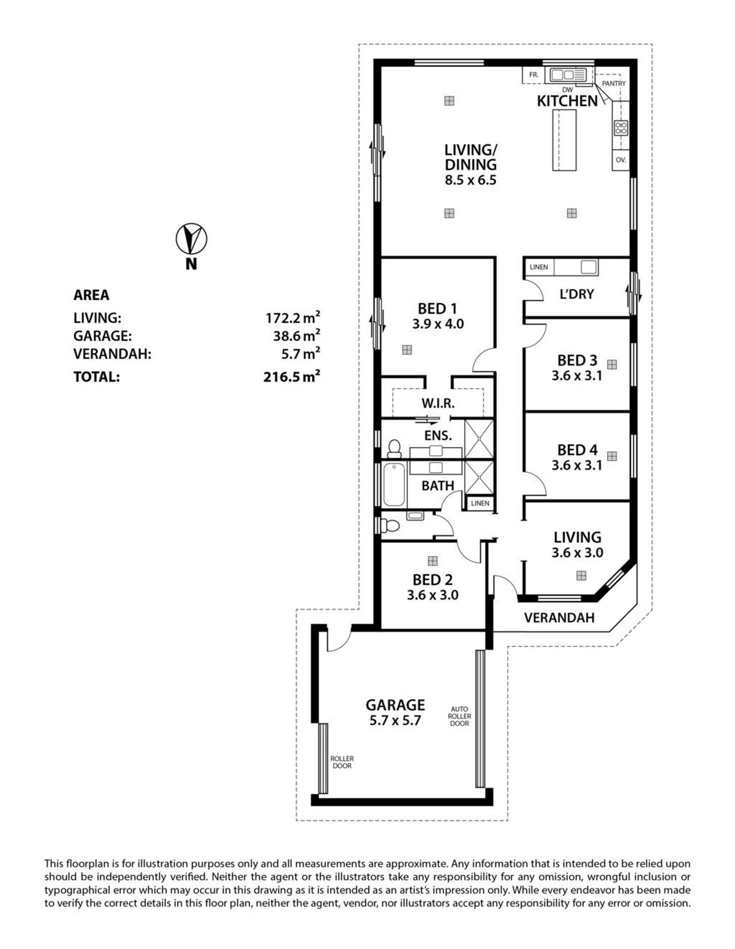 Floorplan of Homely house listing, 8A Gladstone Street, Nairne SA 5252