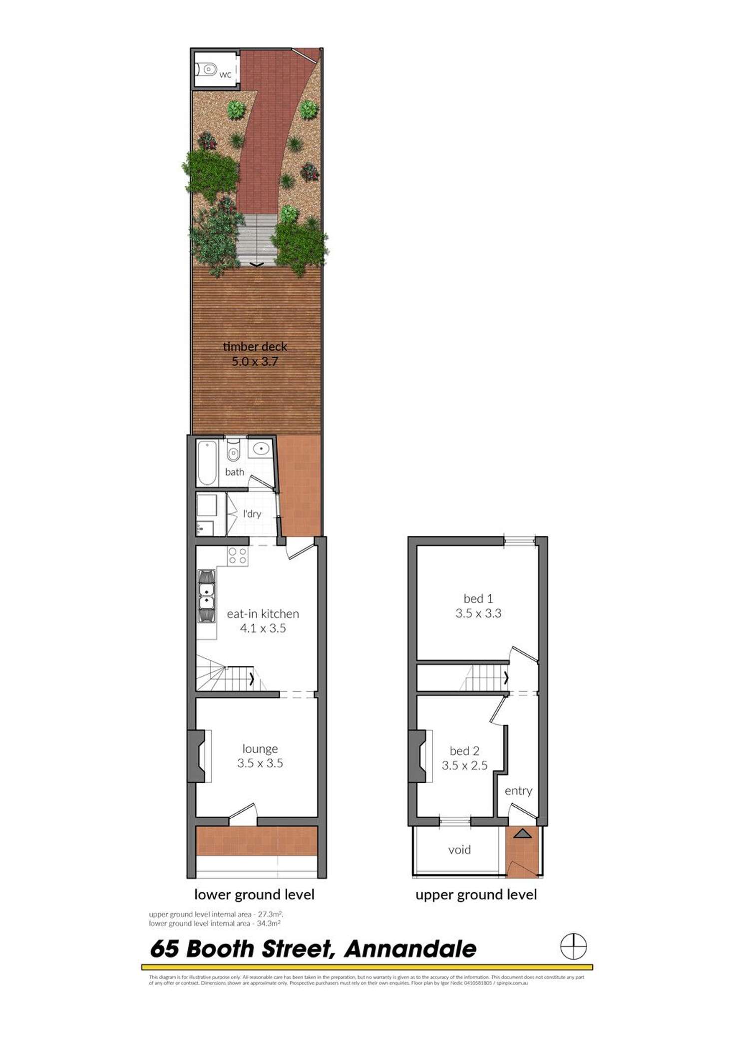 Floorplan of Homely house listing, 65 Booth Street, Annandale NSW 2038