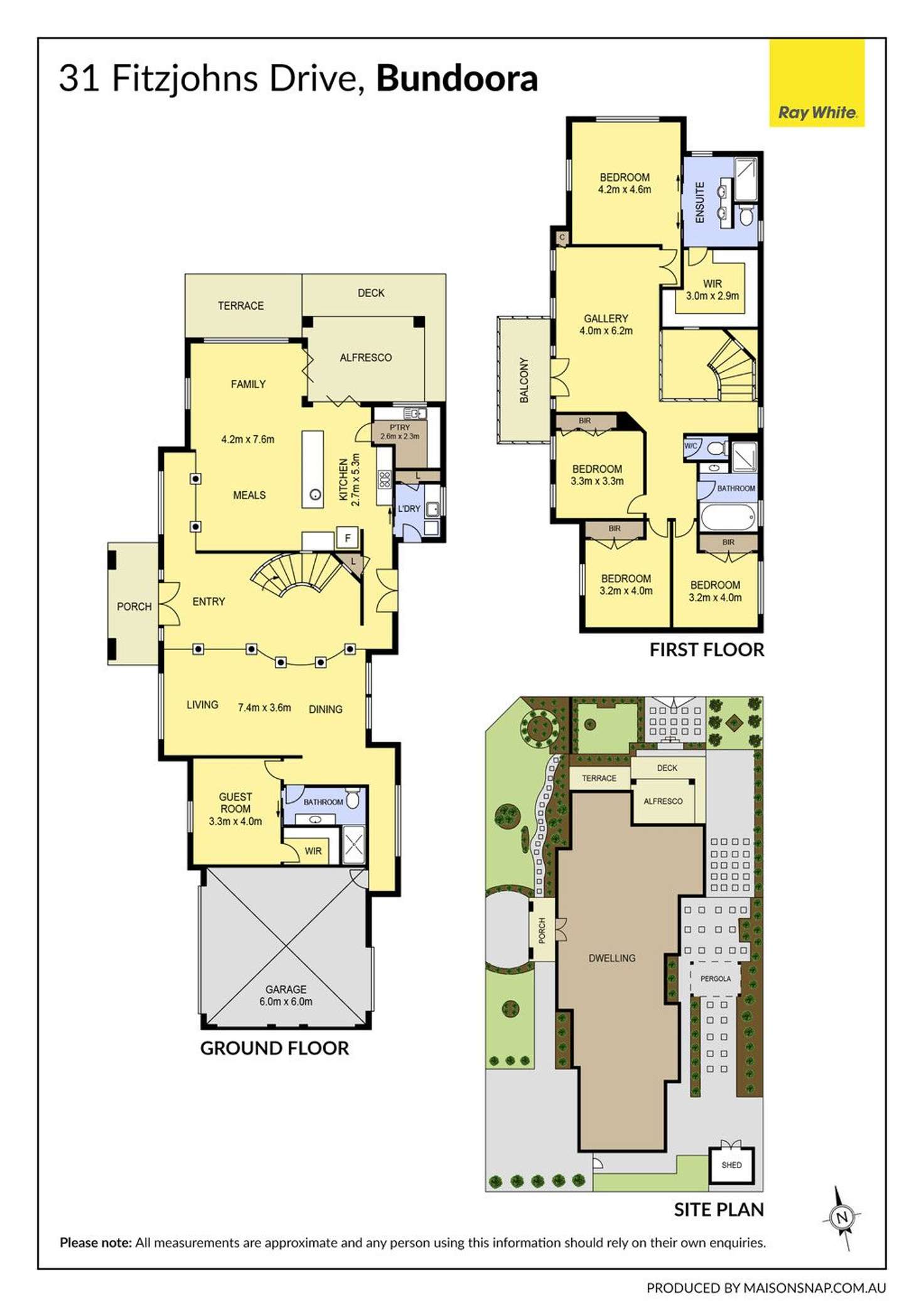 Floorplan of Homely house listing, 31 Fitzjohns Drive, Bundoora VIC 3083