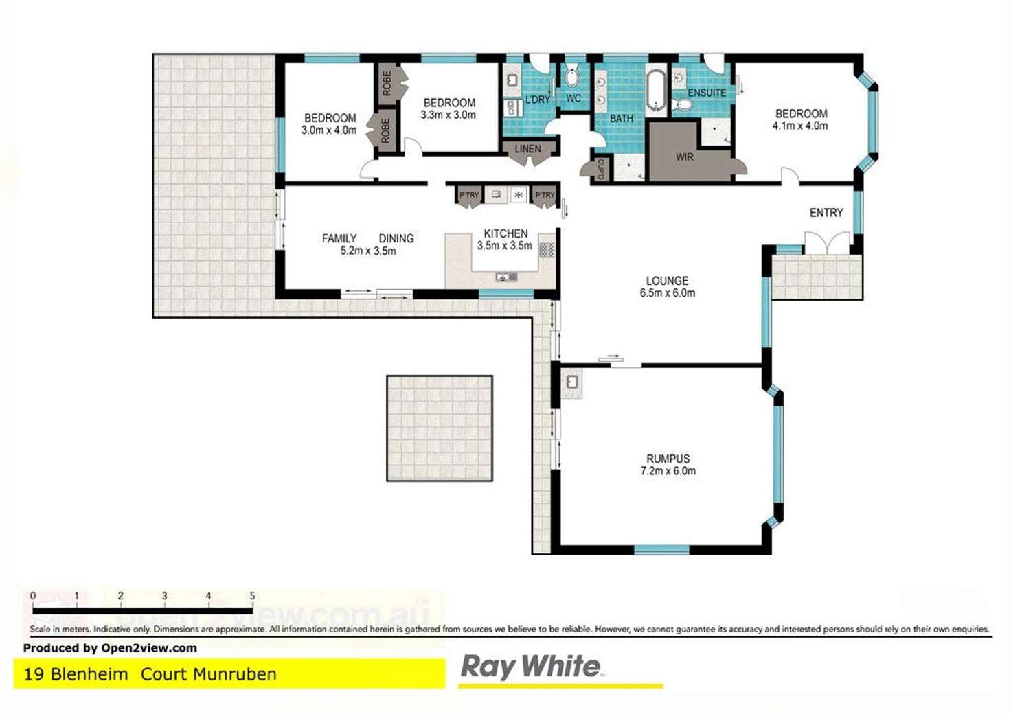 Floorplan of Homely house listing, 19 Blenheim Court, Munruben QLD 4125