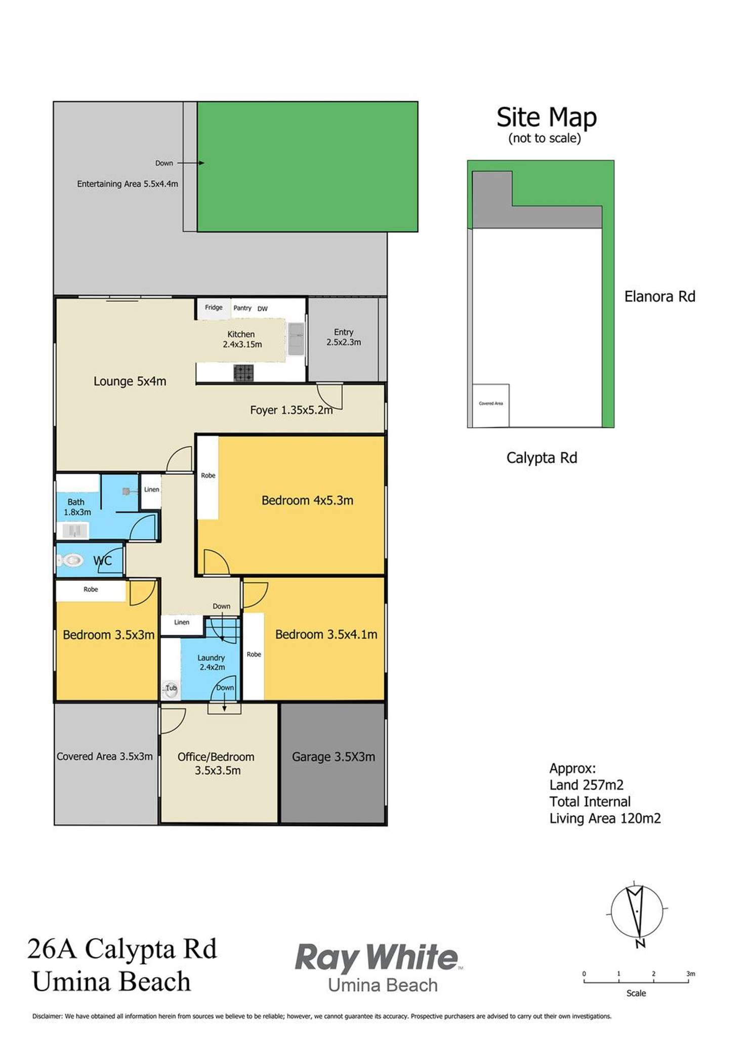 Floorplan of Homely house listing, 26a Calypta Road, Umina Beach NSW 2257