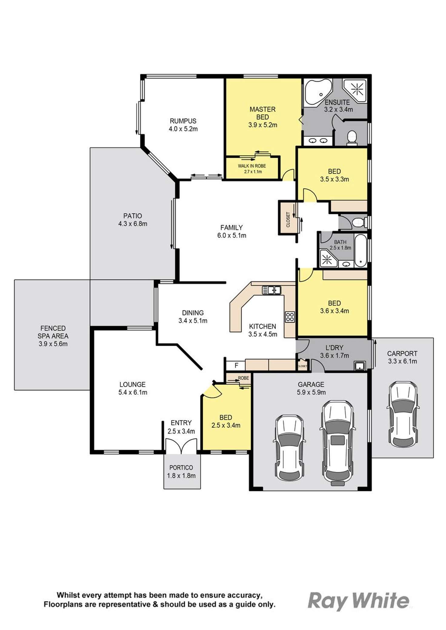 Floorplan of Homely house listing, 8 Fir Place, Warner QLD 4500