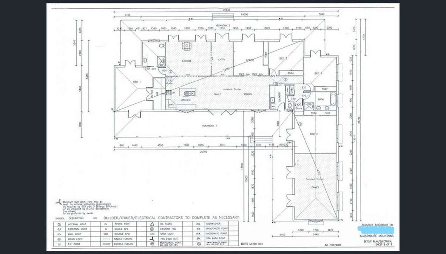 Floorplan of Homely house listing, 78 Allan Avenue, Glass House Mountains QLD 4518