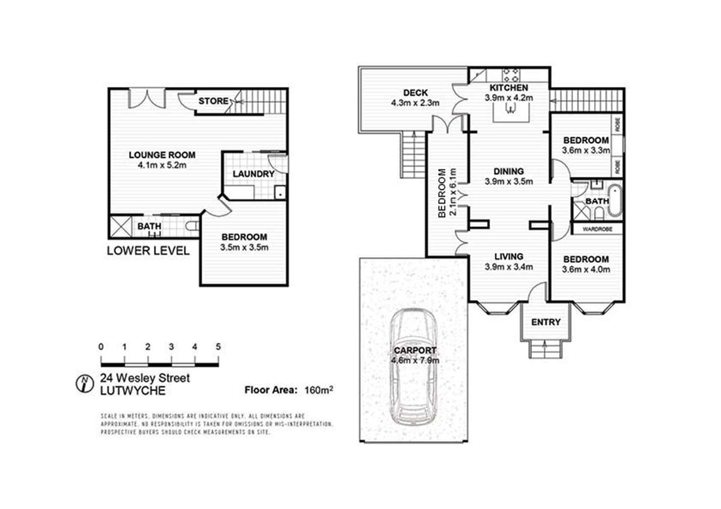 Floorplan of Homely house listing, 24 Wesley Street, Lutwyche QLD 4030