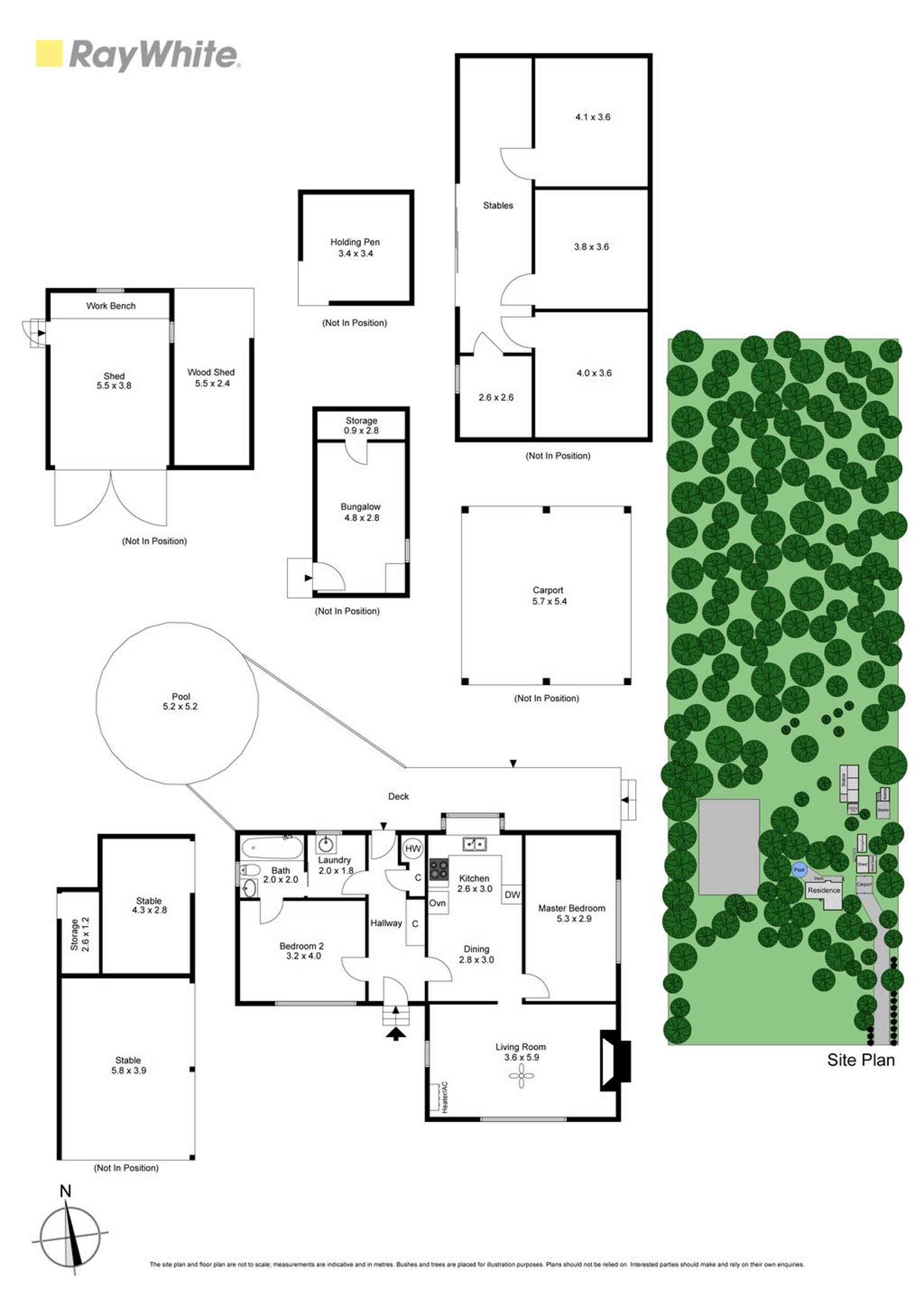 Floorplan of Homely house listing, 70-76 North Oatlands Road, Yarrambat VIC 3091