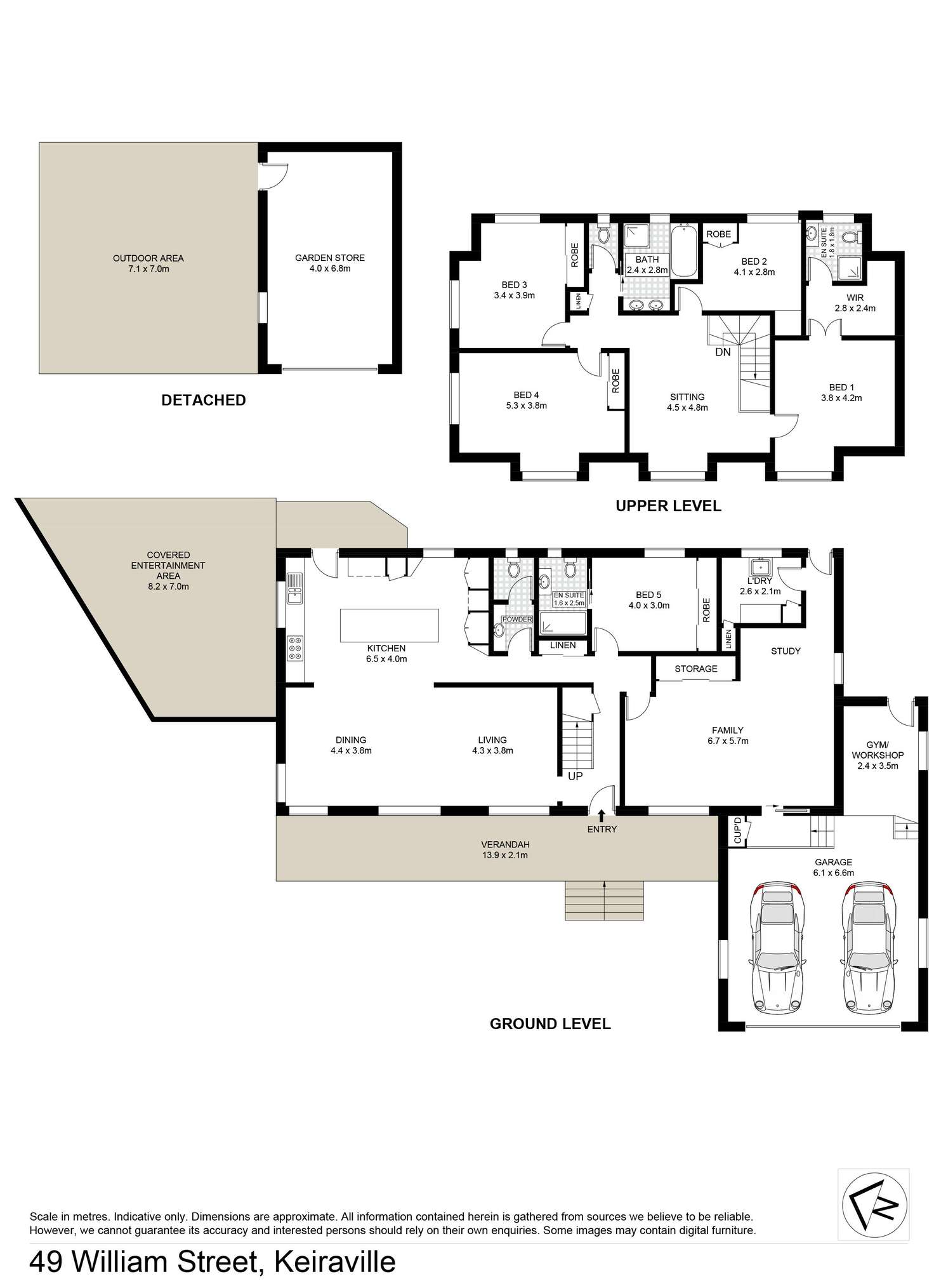 Floorplan of Homely house listing, 49 William Street, Keiraville NSW 2500
