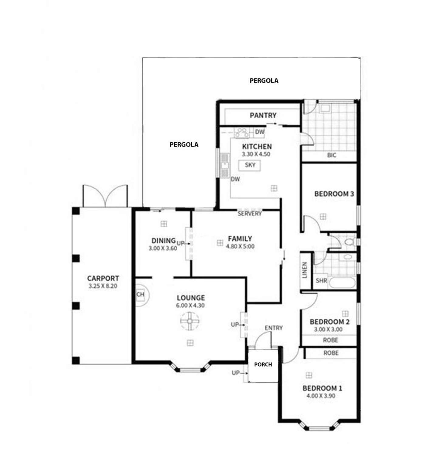 Floorplan of Homely house listing, 11 SOMERS Road, Victor Harbor SA 5211