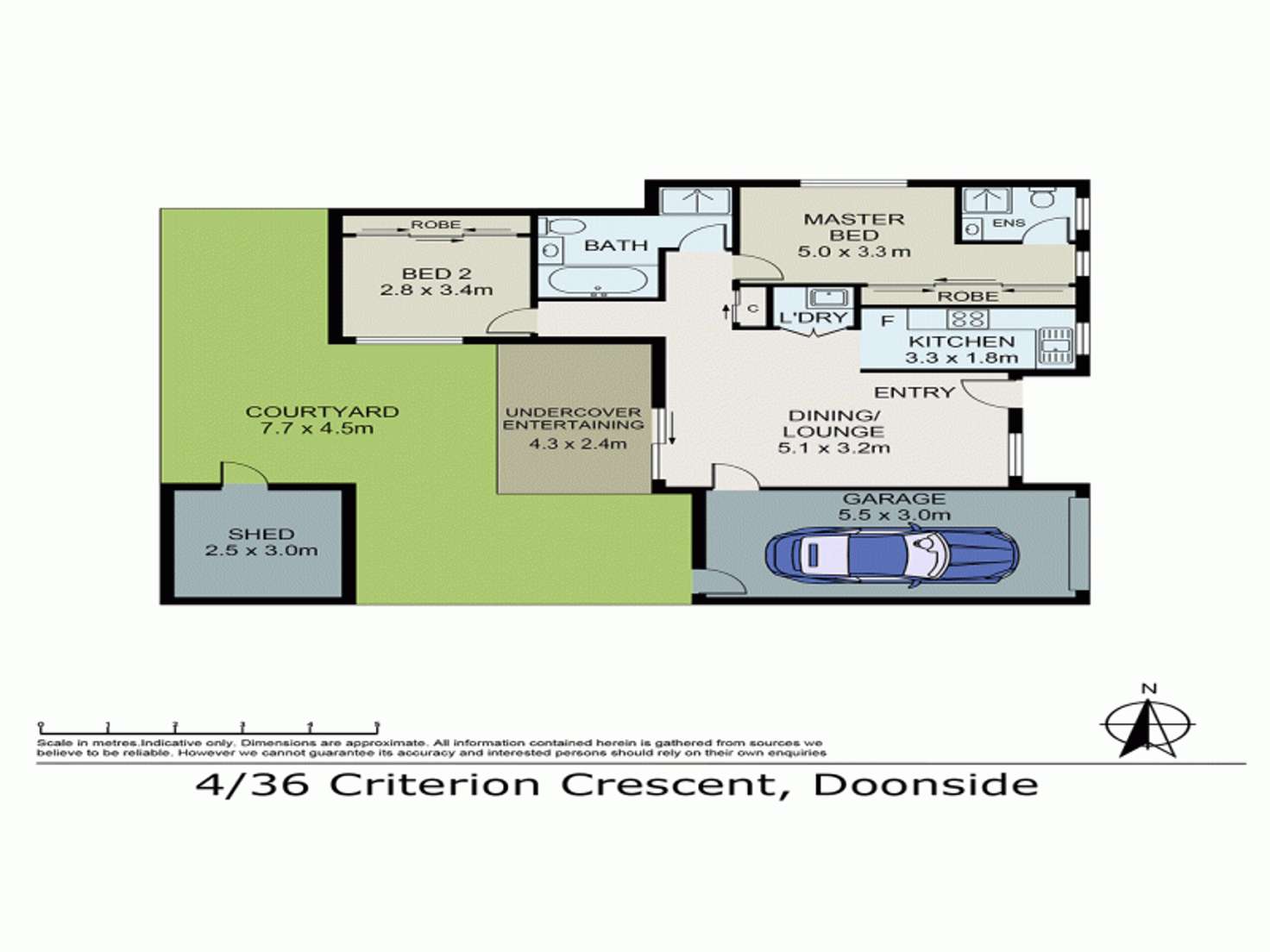 Floorplan of Homely townhouse listing, 4/36 Criterion Crescent, Doonside NSW 2767