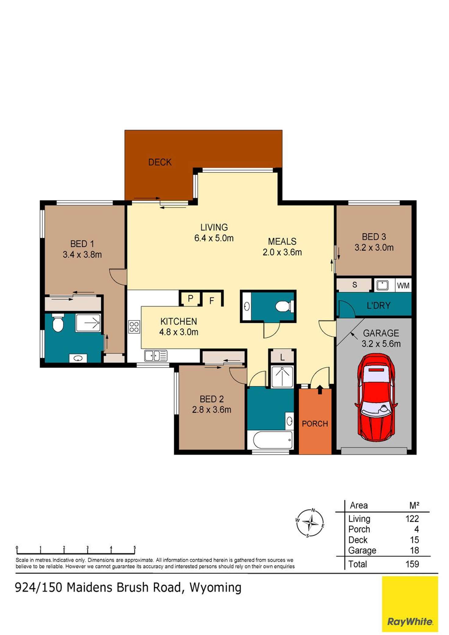 Floorplan of Homely villa listing, Villa 924 Henry Kendall Village, 150 Maidens Brush Road, Wyoming NSW 2250