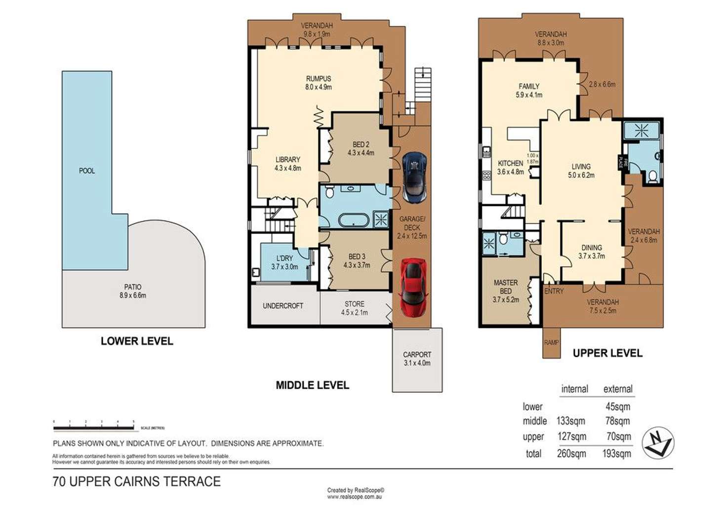 Floorplan of Homely house listing, 70 Upper Cairns Terrace, Paddington QLD 4064