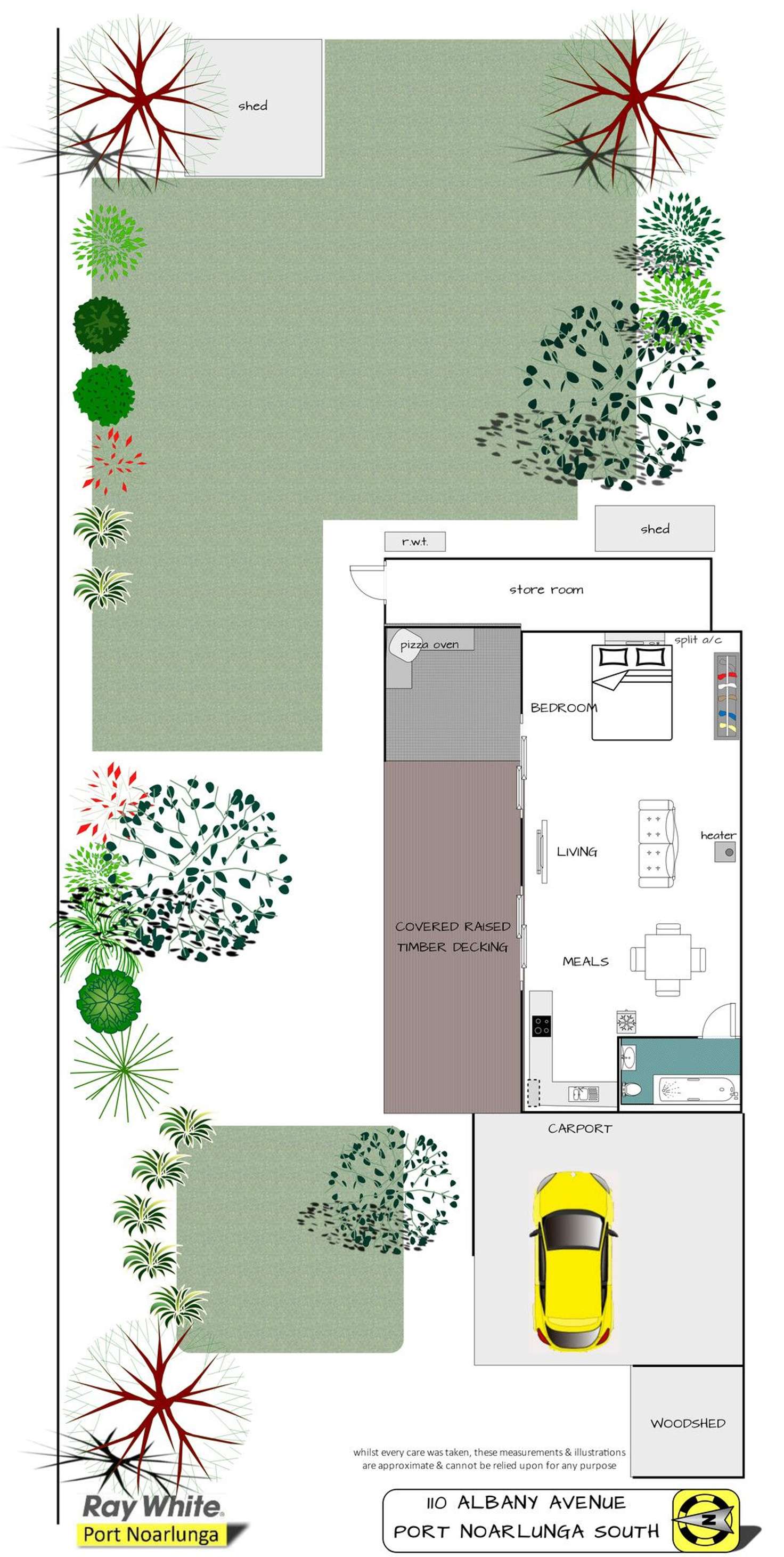 Floorplan of Homely house listing, 110 Albany Avenue, Port Noarlunga South SA 5167