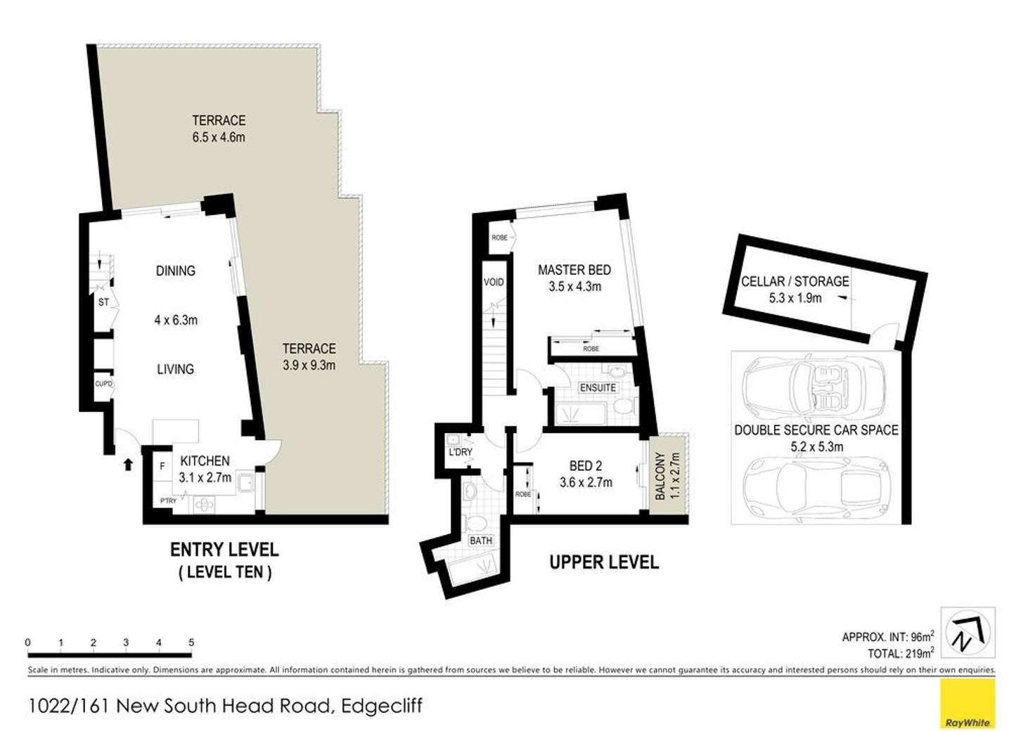 Floorplan of Homely apartment listing, 1022/161 New South Head Road, Edgecliff NSW 2027