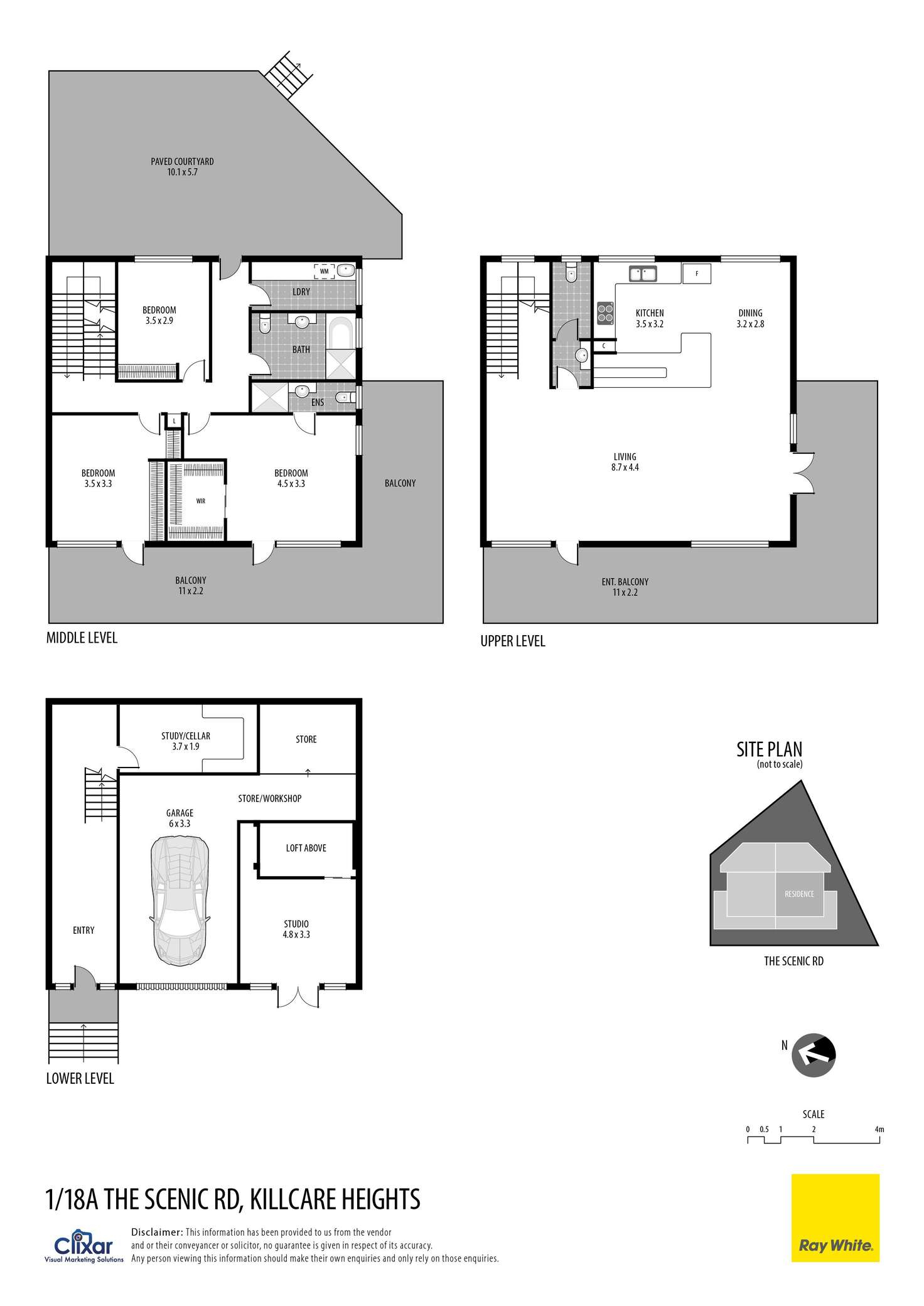 Floorplan of Homely townhouse listing, 1/18a The Scenic Road, Killcare Heights NSW 2257