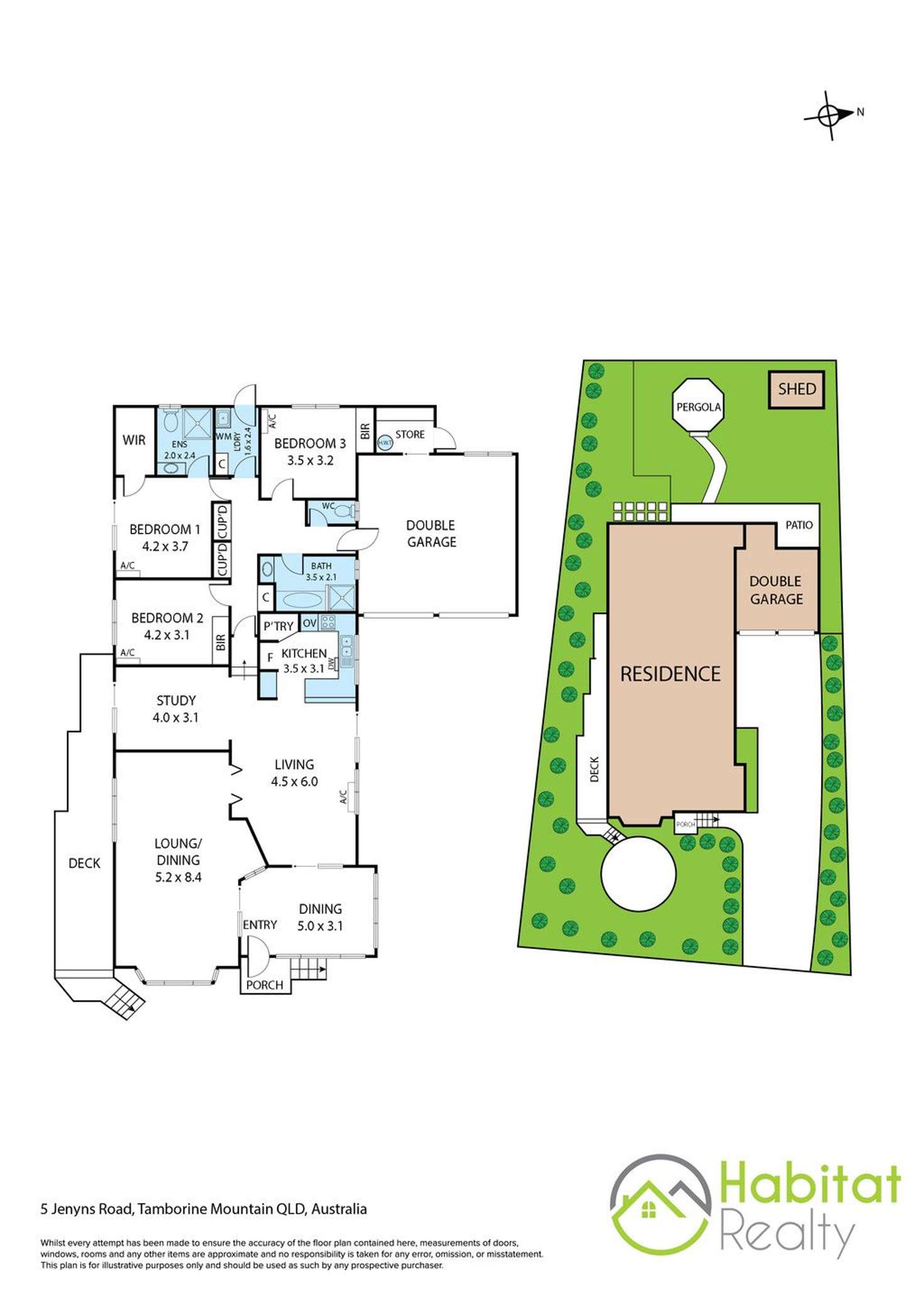 Floorplan of Homely house listing, 5 Jenyns Road, Tamborine Mountain QLD 4272