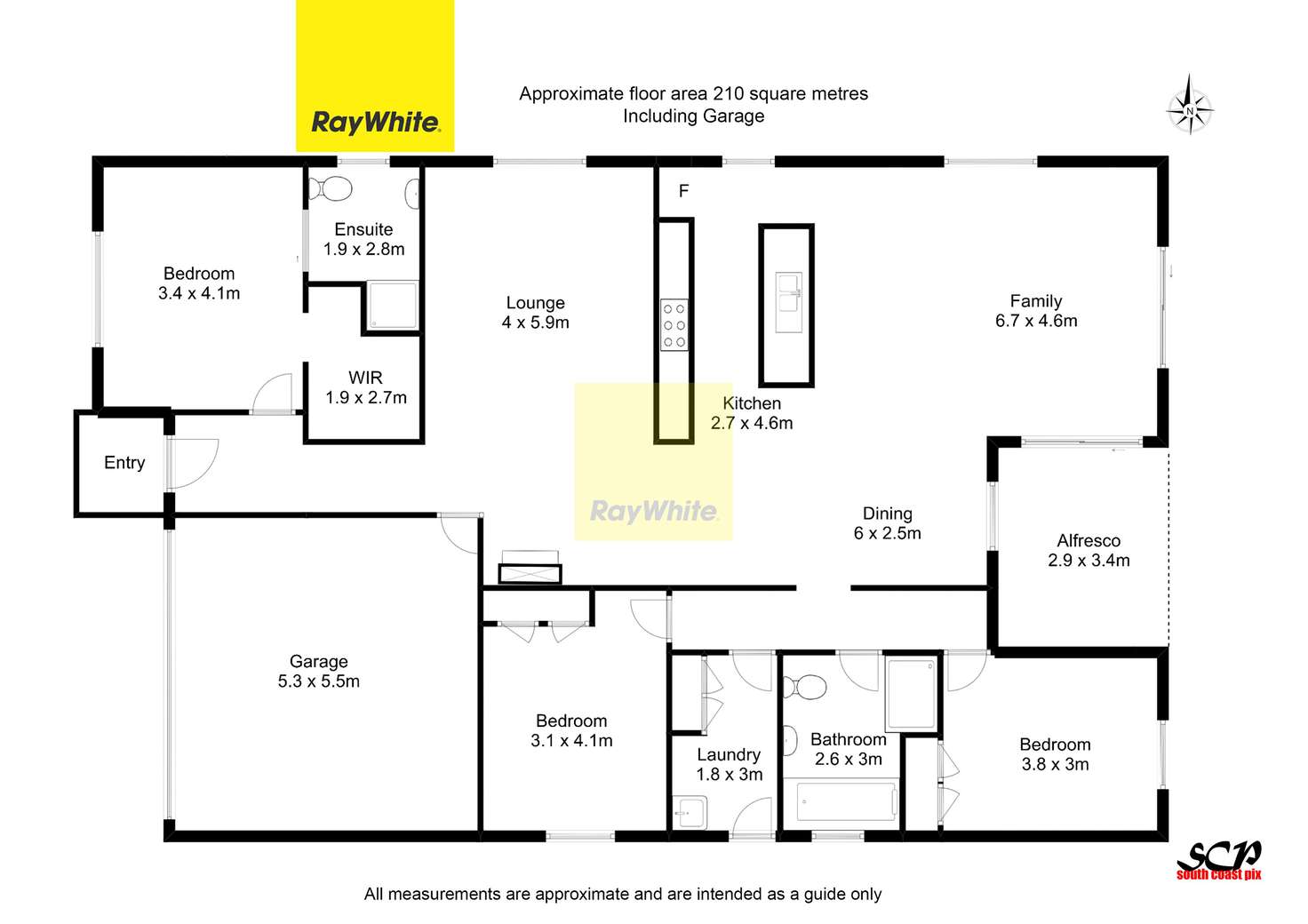 Floorplan of Homely house listing, 8 Red Hill Parade, Tomakin NSW 2537