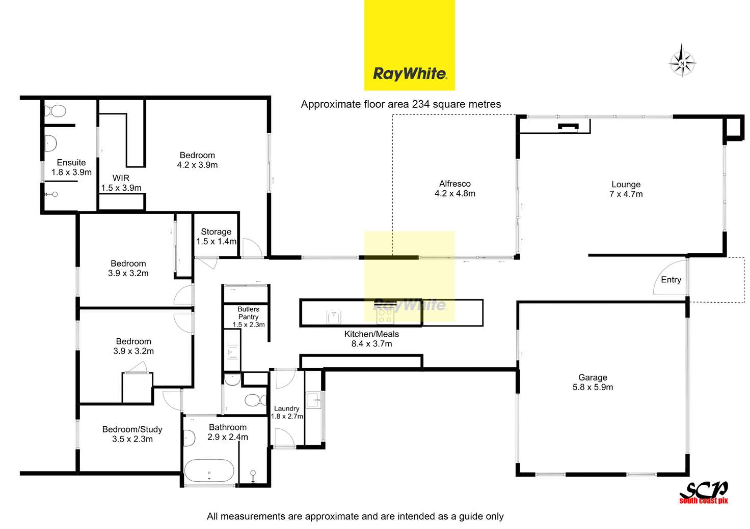 Floorplan of Homely house listing, 21 Bagarin Avenue, Tomakin NSW 2537