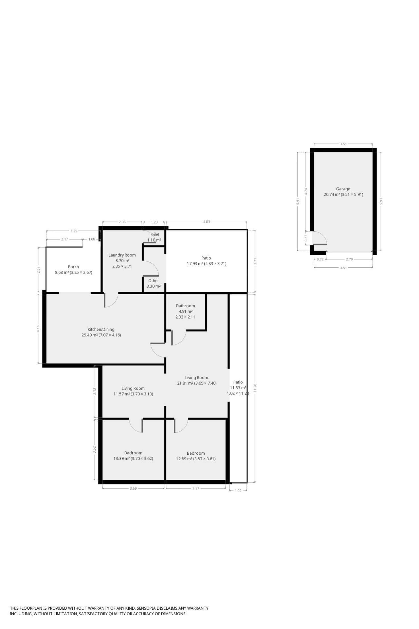 Floorplan of Homely ruralOther listing, 95 Black Lane, Armidale NSW 2350