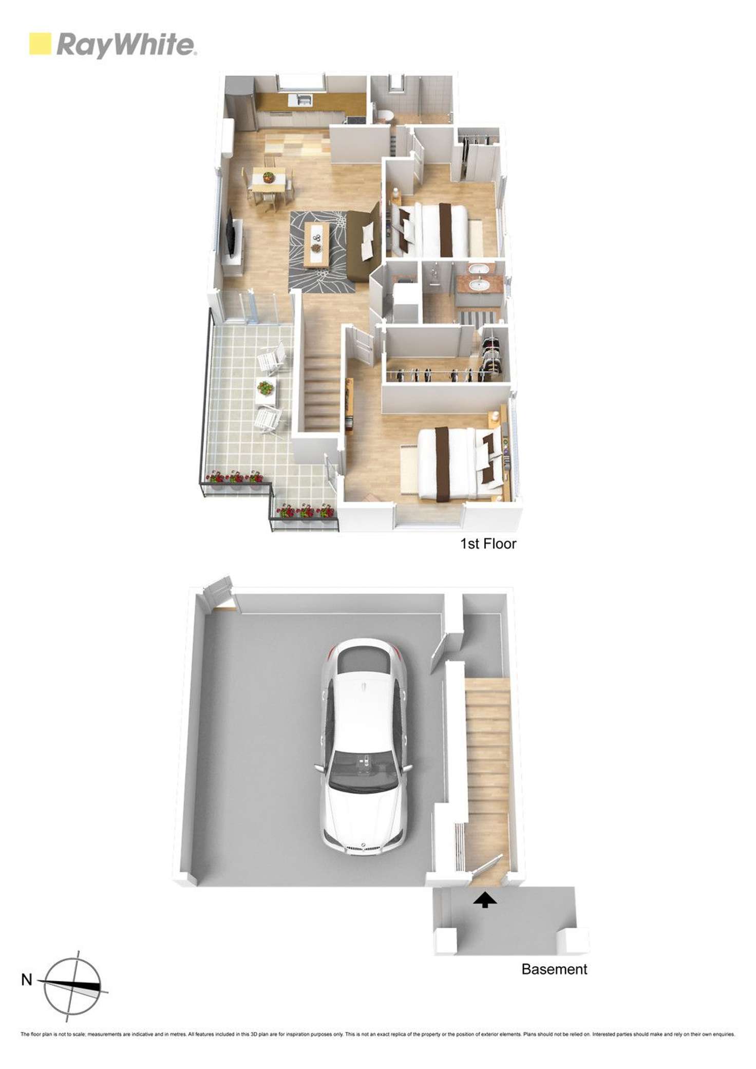 Floorplan of Homely apartment listing, 1/4 Krone Street, Mordialloc VIC 3195