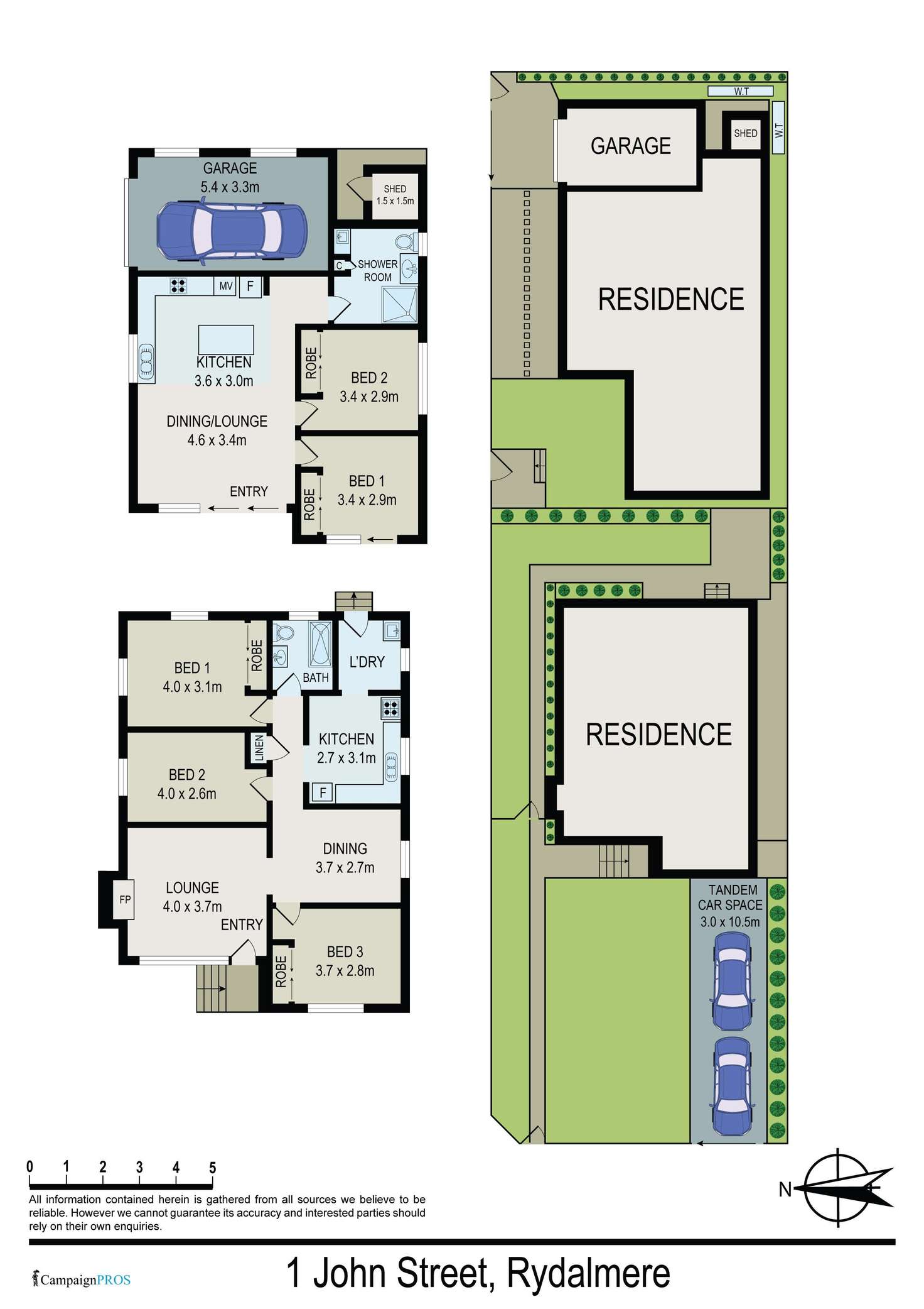 Floorplan of Homely house listing, 1 John Street, Rydalmere NSW 2116