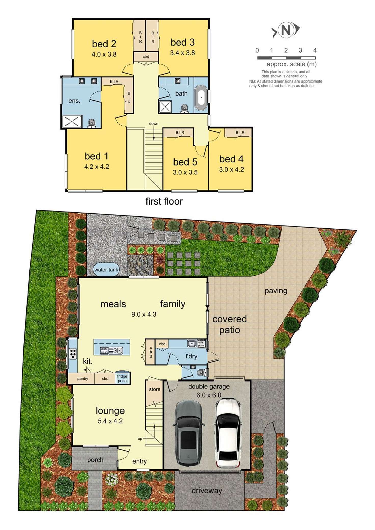 Floorplan of Homely house listing, 37 Edgbaston Way, Mulgrave VIC 3170
