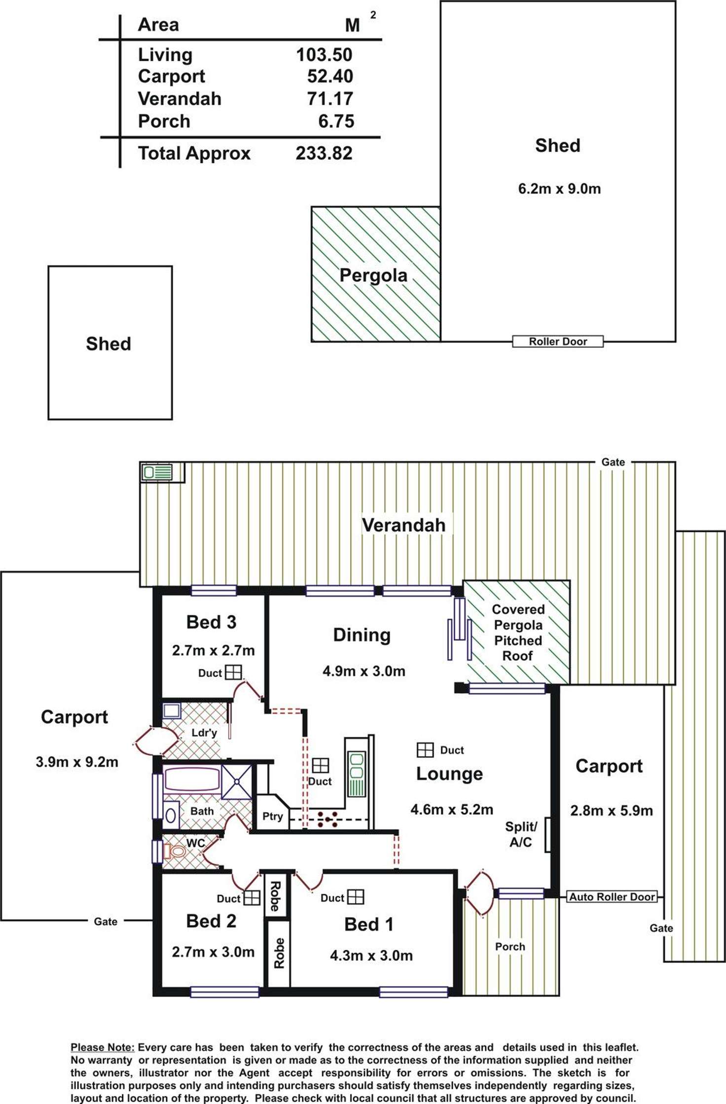 Floorplan of Homely house listing, 24 Janine Drive, Burton SA 5110