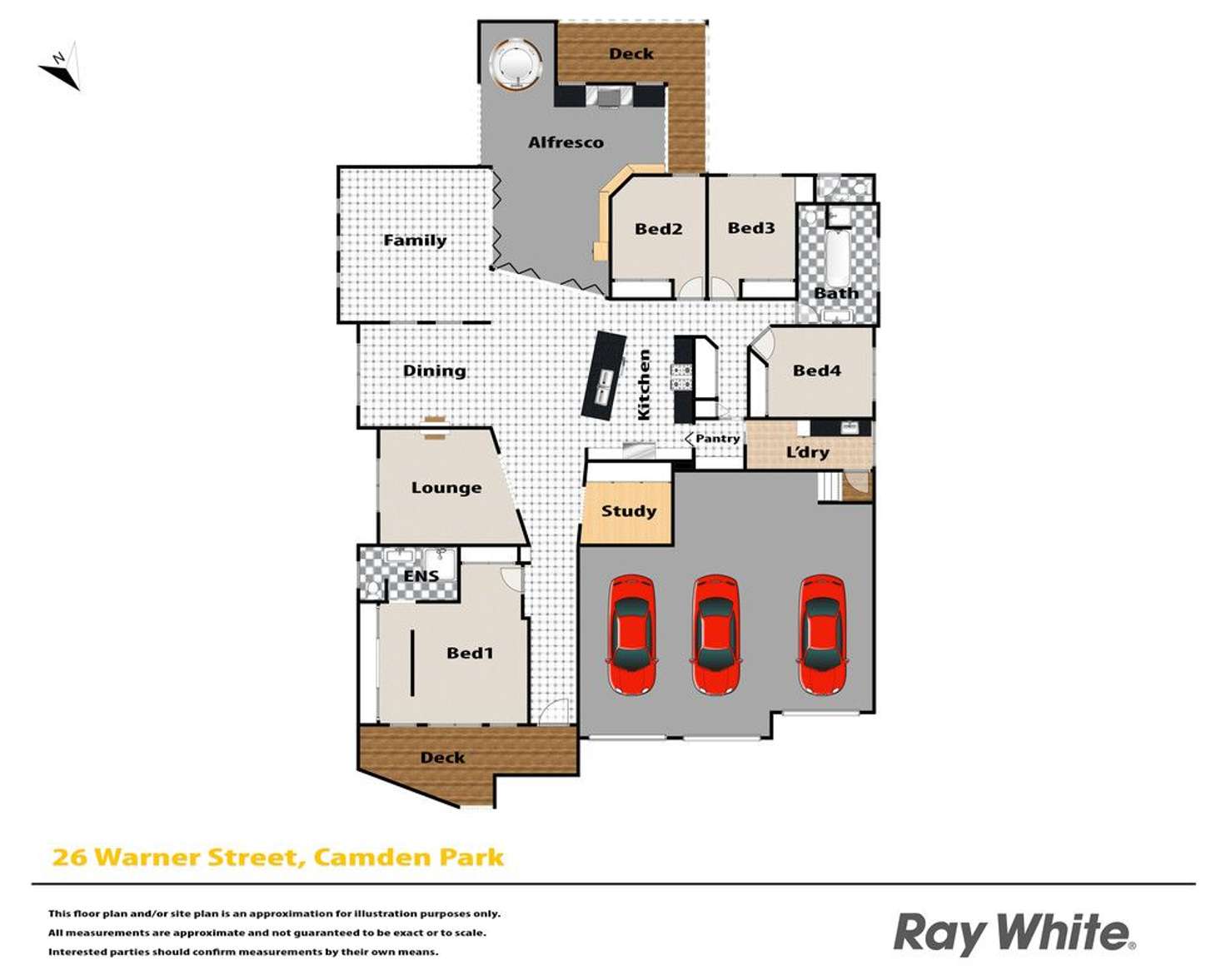 Floorplan of Homely house listing, 26 Warner Street, Camden Park NSW 2570