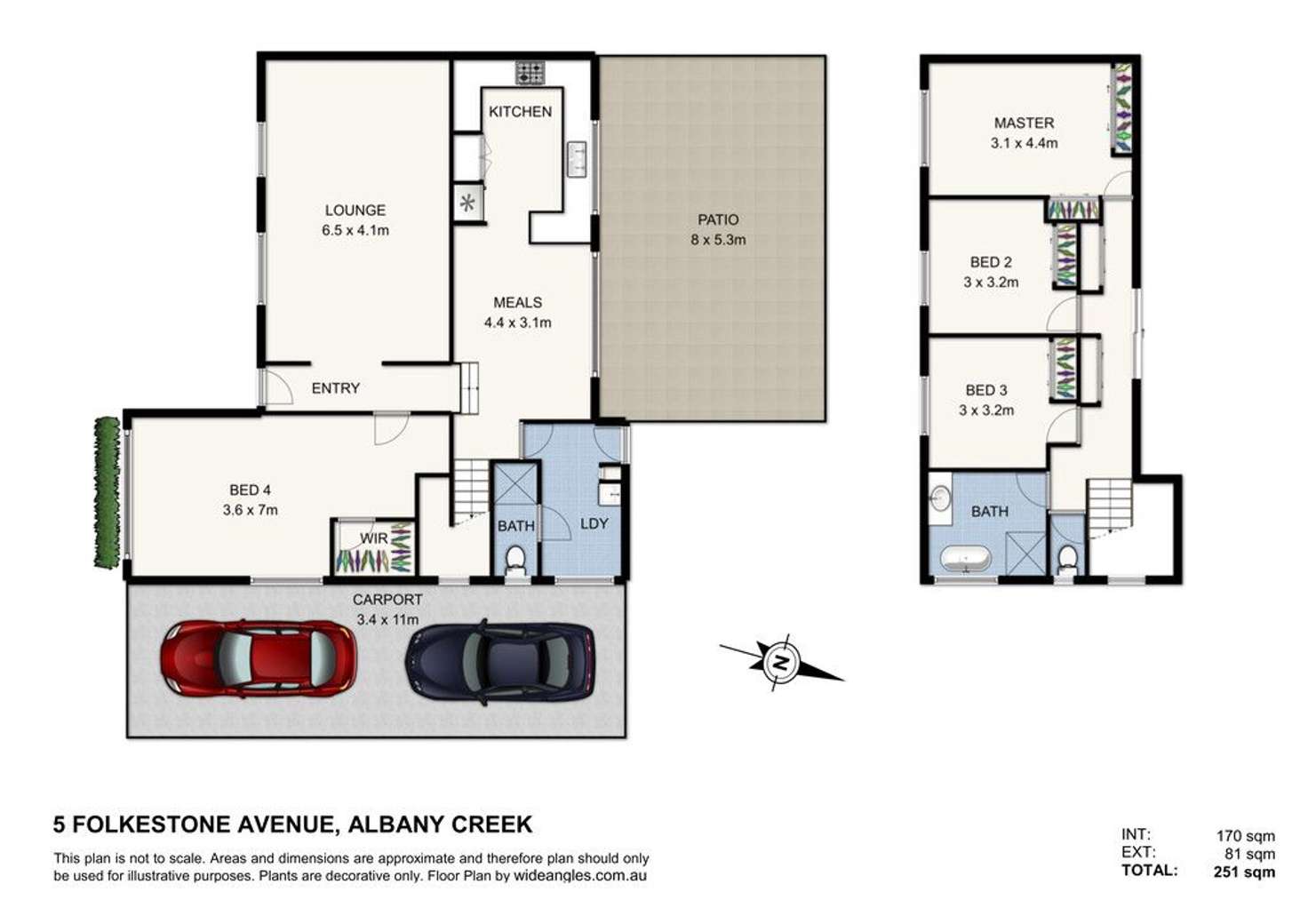 Floorplan of Homely house listing, 5 Folkstone Avenue, Albany Creek QLD 4035
