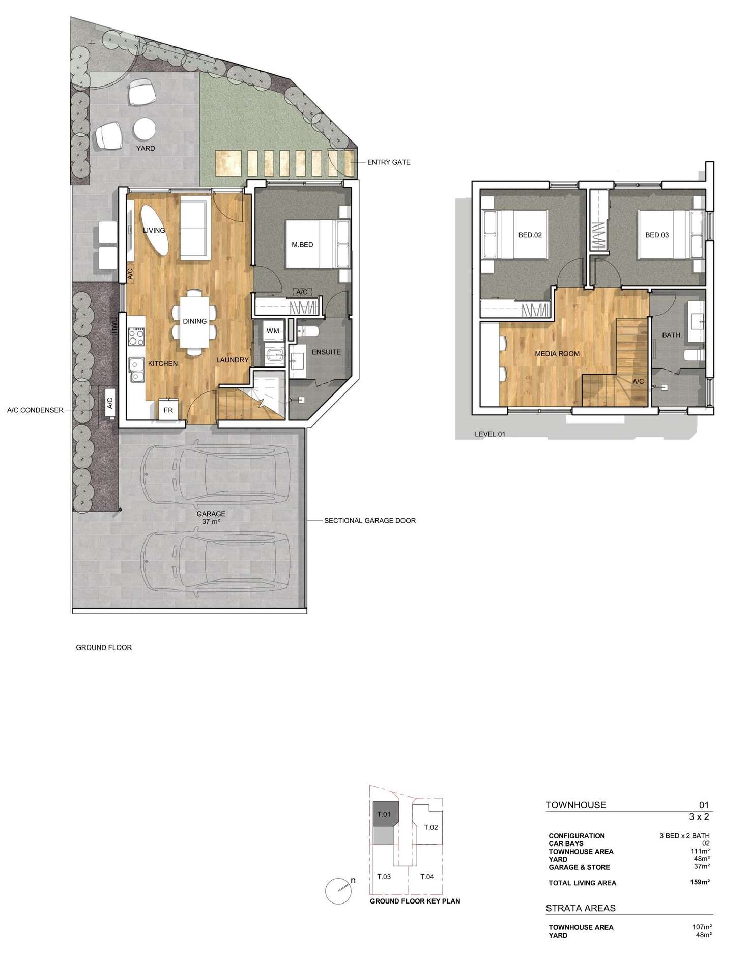 Floorplan of Homely house listing, 1/14 Ruthven Place, Duncraig WA 6023