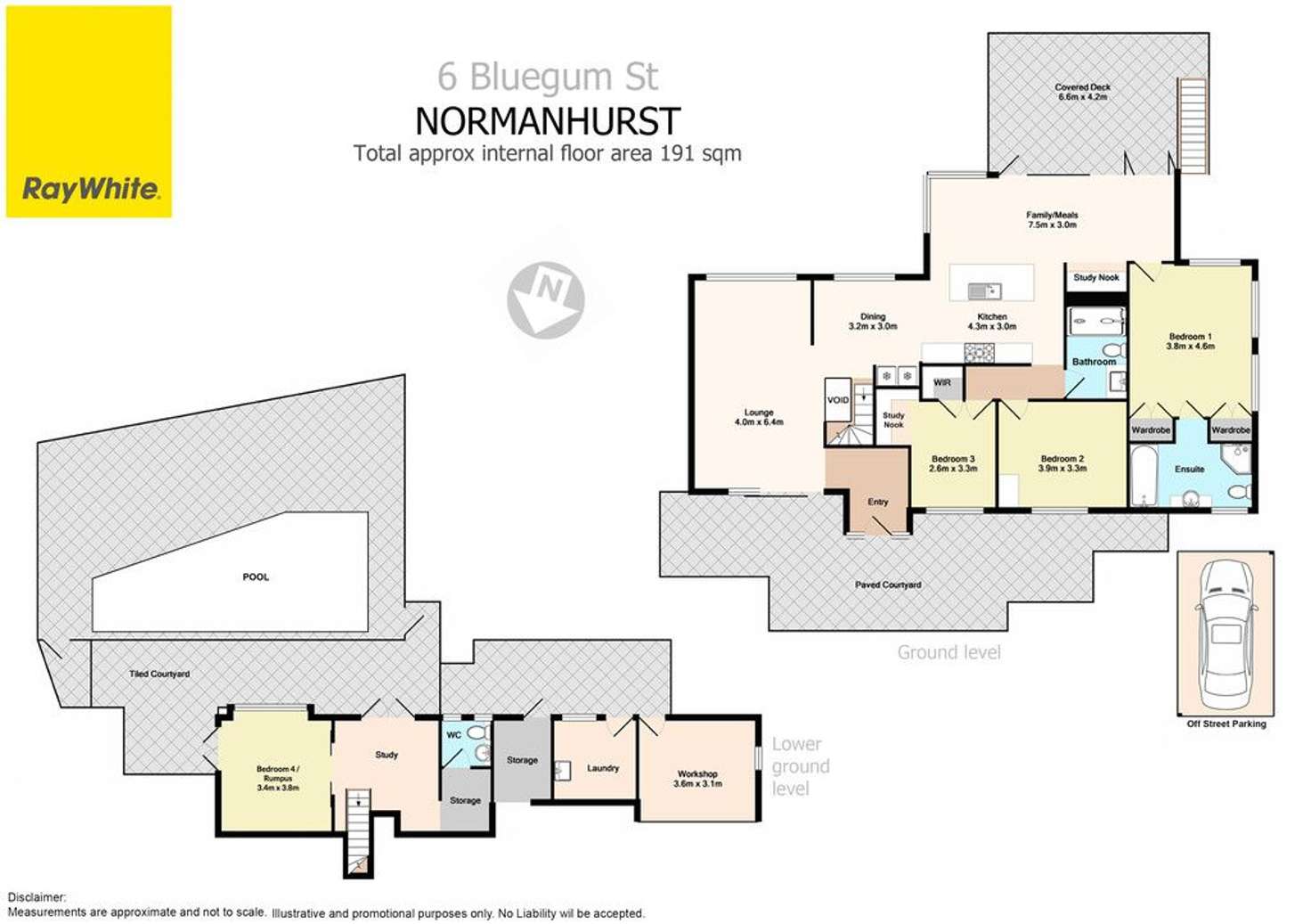 Floorplan of Homely house listing, 6 Bluegum Street, Normanhurst NSW 2076