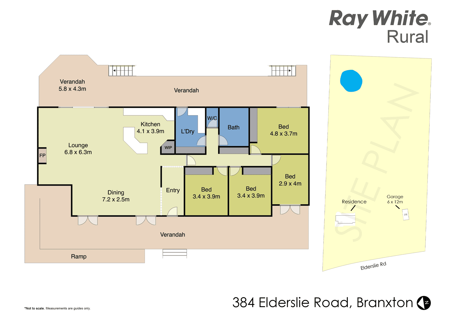 Floorplan of Homely house listing, 384 Elderslie Road, Branxton NSW 2335