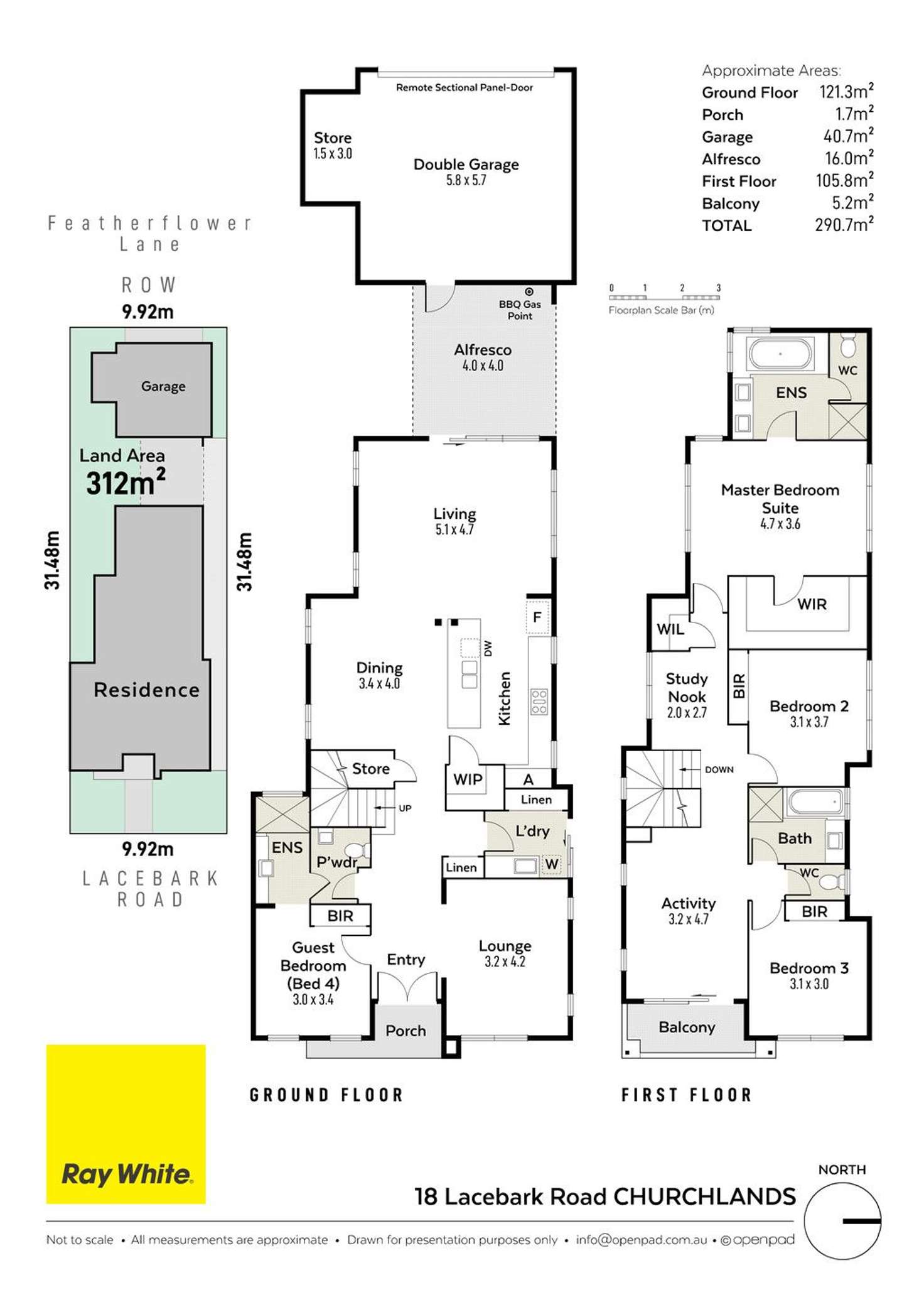 Floorplan of Homely house listing, 18 Lacebark Road, Churchlands WA 6018