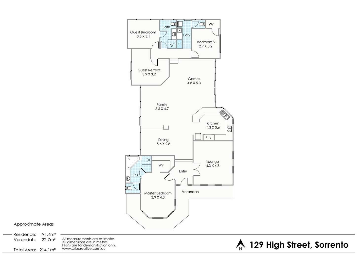 Floorplan of Homely house listing, 129 High Street, Sorrento WA 6020