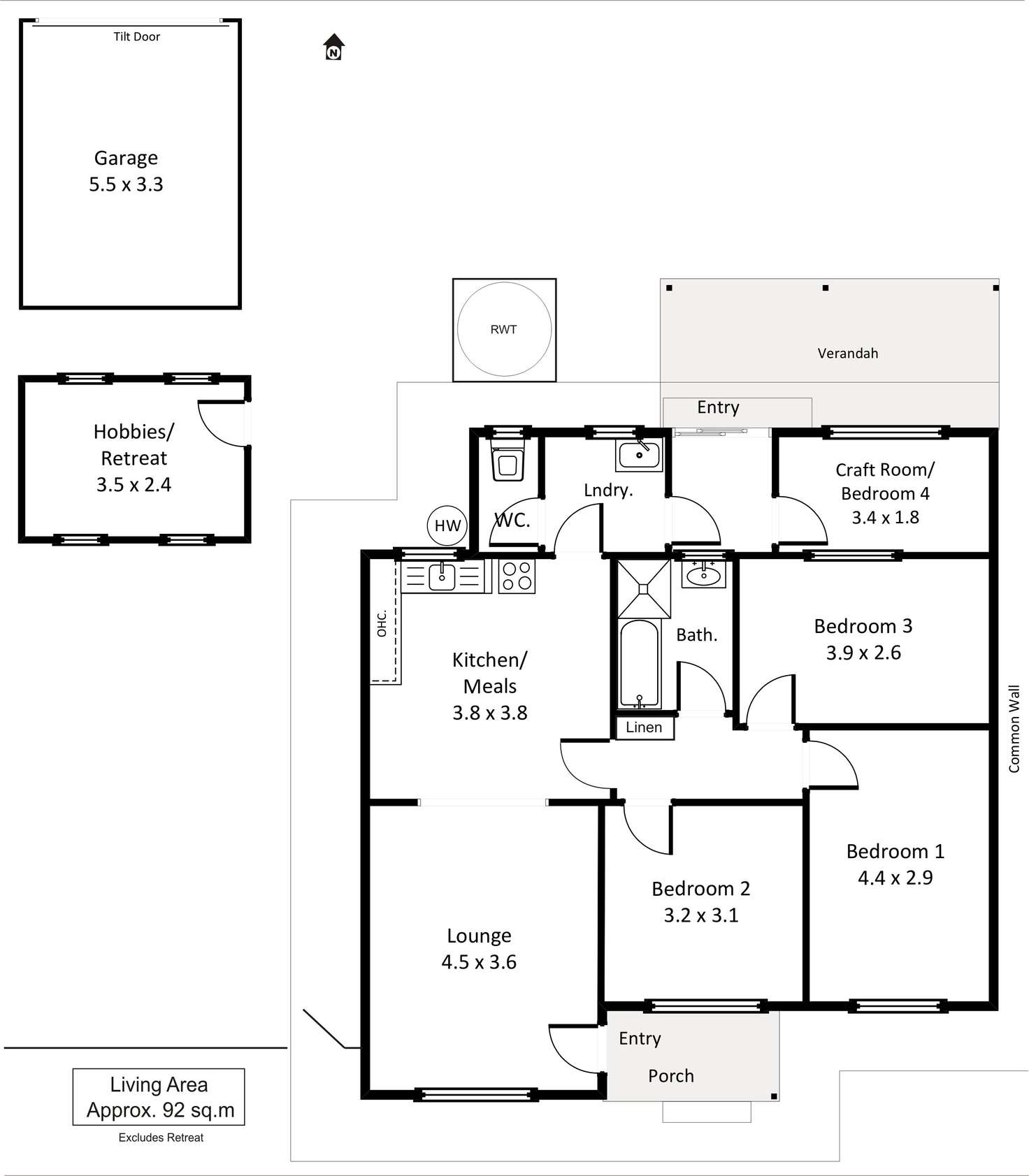 Floorplan of Homely house listing, 7 Hobbs Street, Berri SA 5343